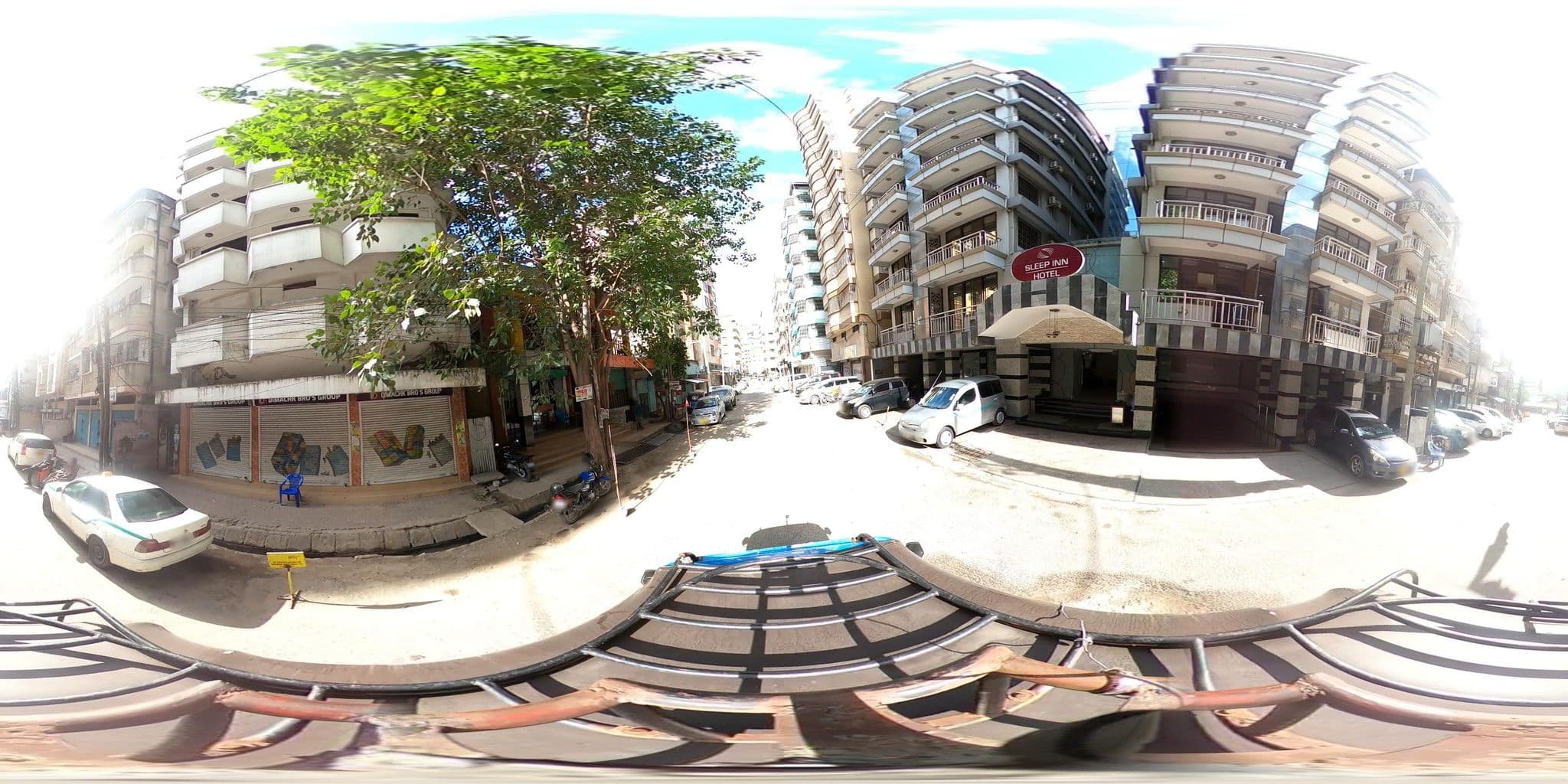 Street view near Sleep Inn Hotel - Kariakoo, Dar es Salaam — © OMDTZ1 (CC BY-SA · Mapillary)
