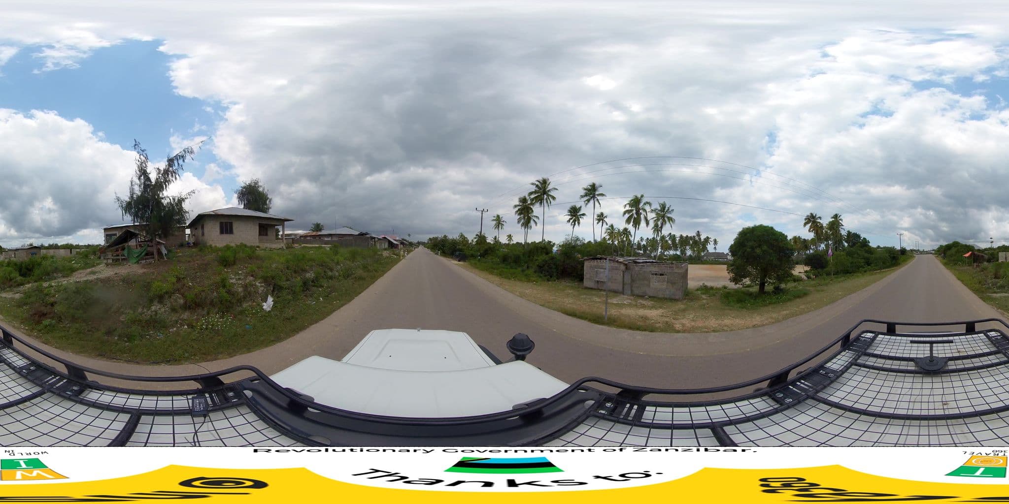 Street view near Swahili Coast Villas, Kiwengwa — © federicodebetto (CC BY-SA · Mapillary)