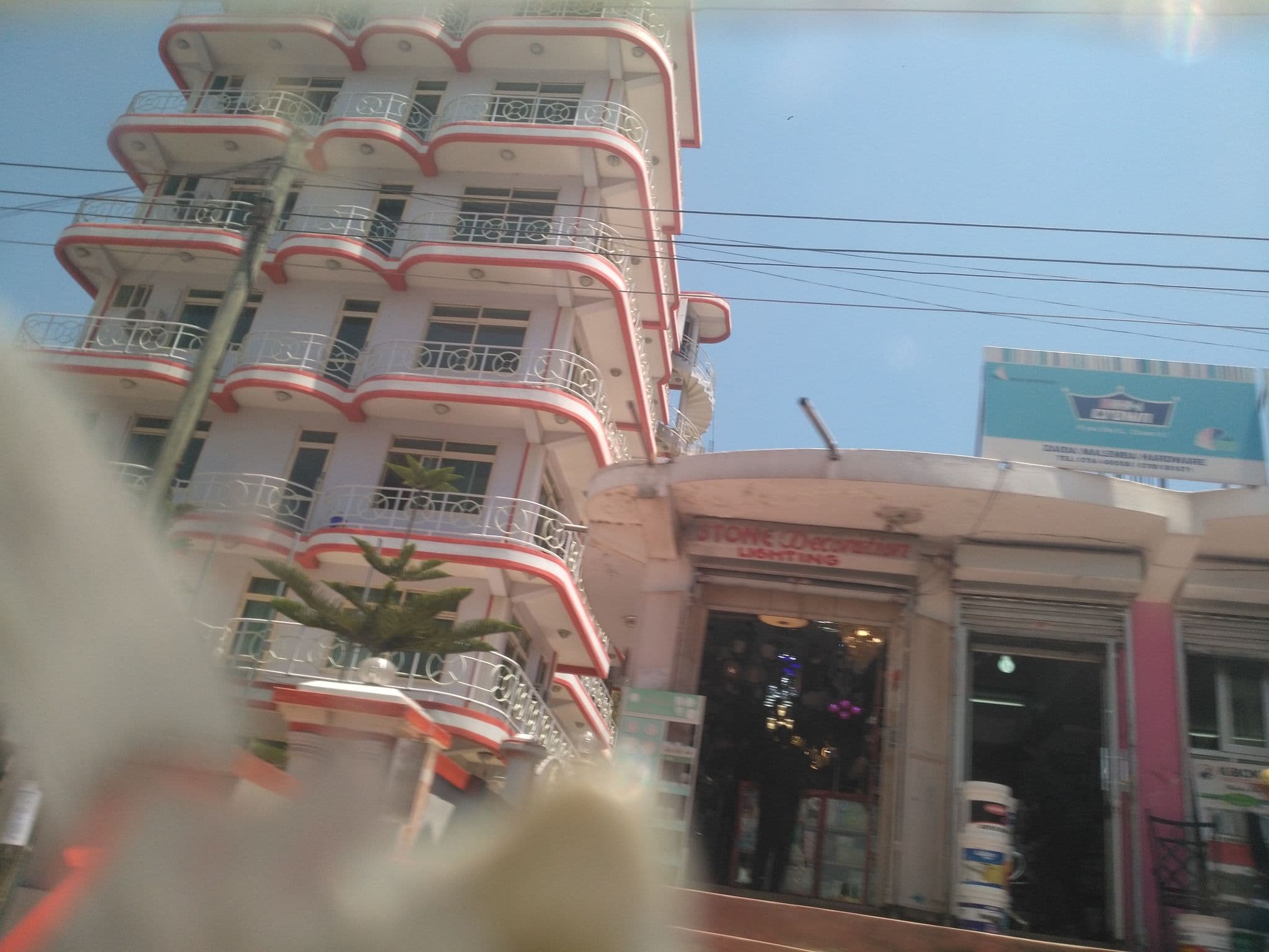 Street view near HADJENS HOTEL, Mwanza — © ralebipim (CC BY-SA · Mapillary)