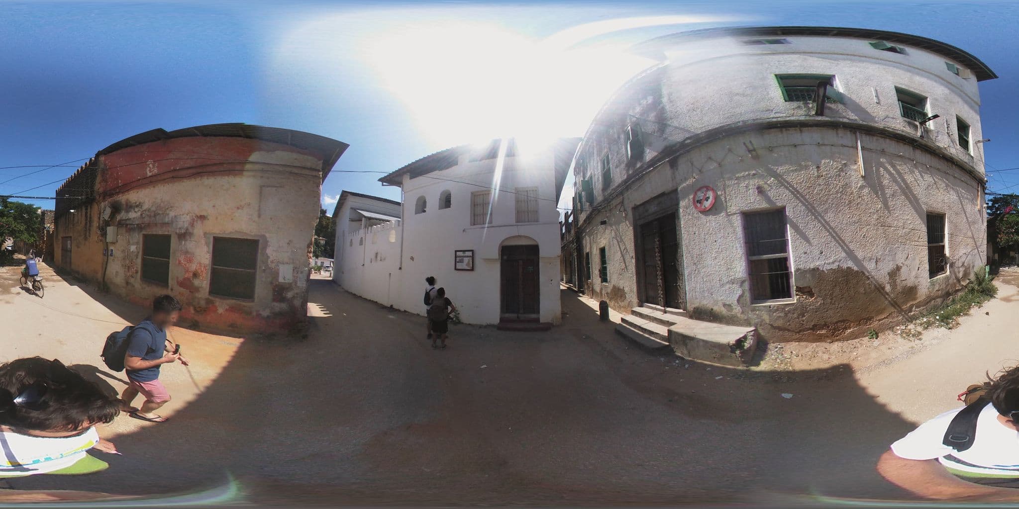 Street view near Nashu House Stone Town, Zanzibar — © chrisbeddow (CC BY-SA · Mapillary)