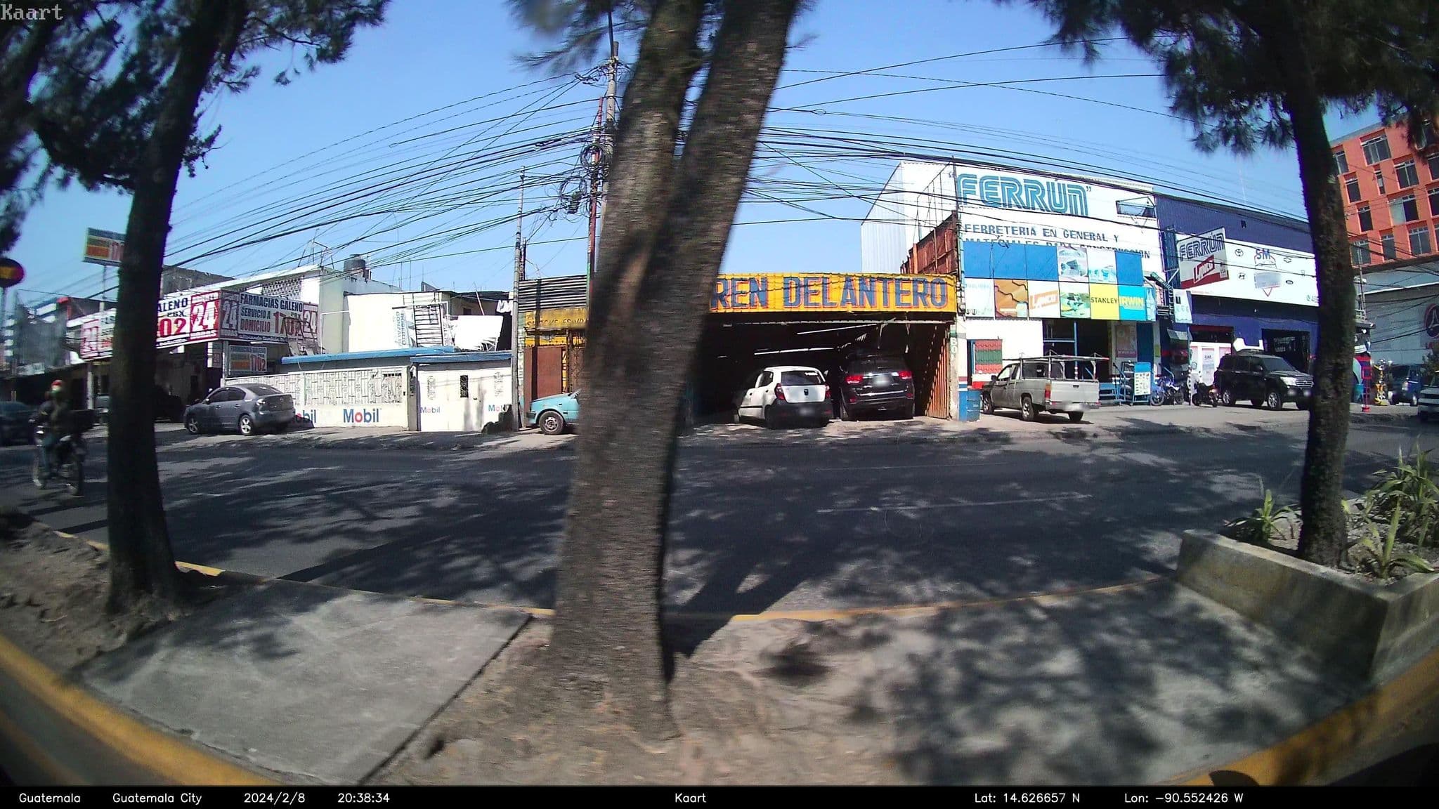 Street view near Hotel Villas de San Juan, Guatemala City — © kaart_2 (CC BY-SA · Mapillary)