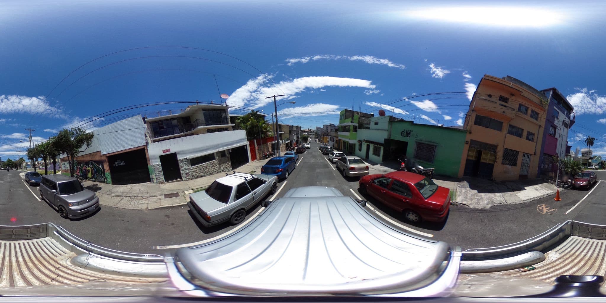 Street view near Hotel Urban, Guatemala City — © harriette_stone (CC BY-SA · Mapillary)