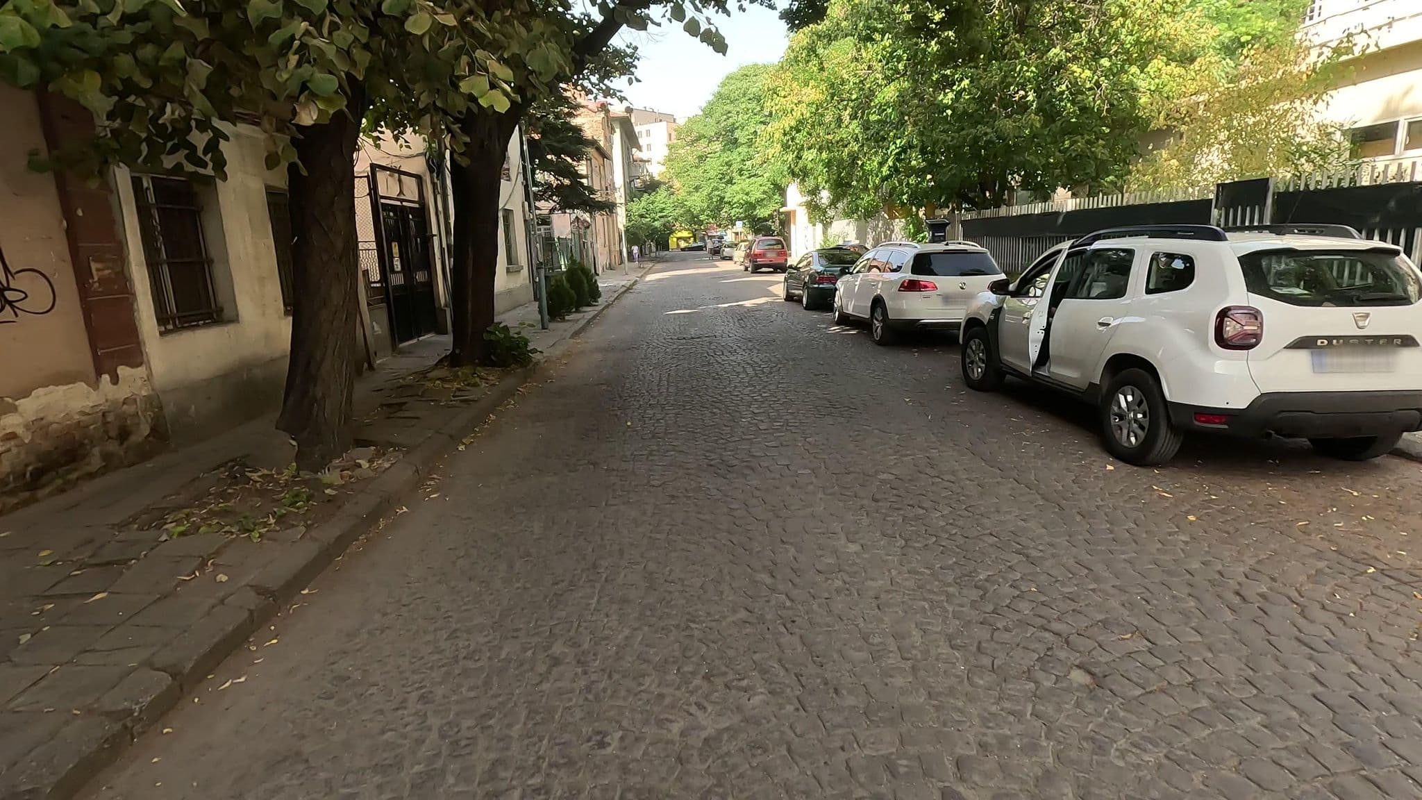 Street view near Secret Guest House, Plovdiv — © ivanatora (CC BY-SA · Mapillary)
