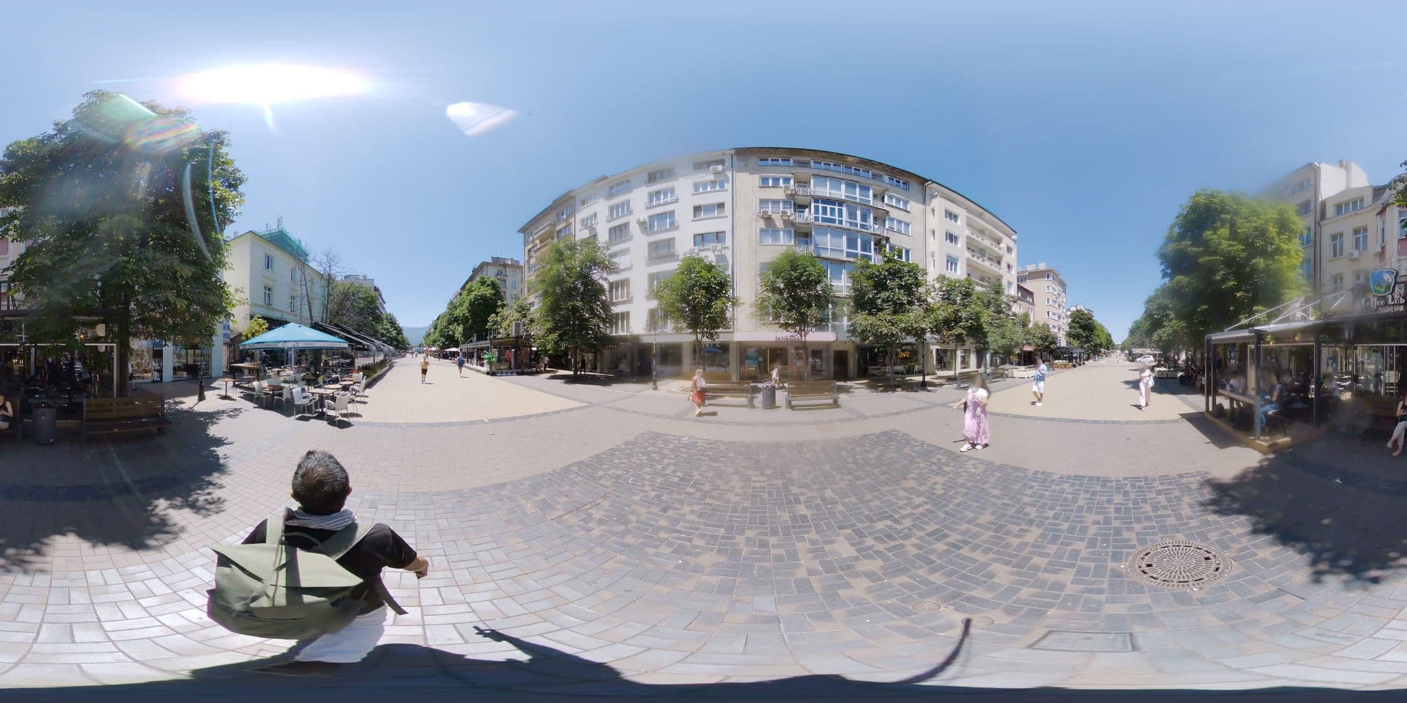 Street view near Vitosha Blvd Guest House, Sofia — © mapconcierge (CC BY-SA · Mapillary)