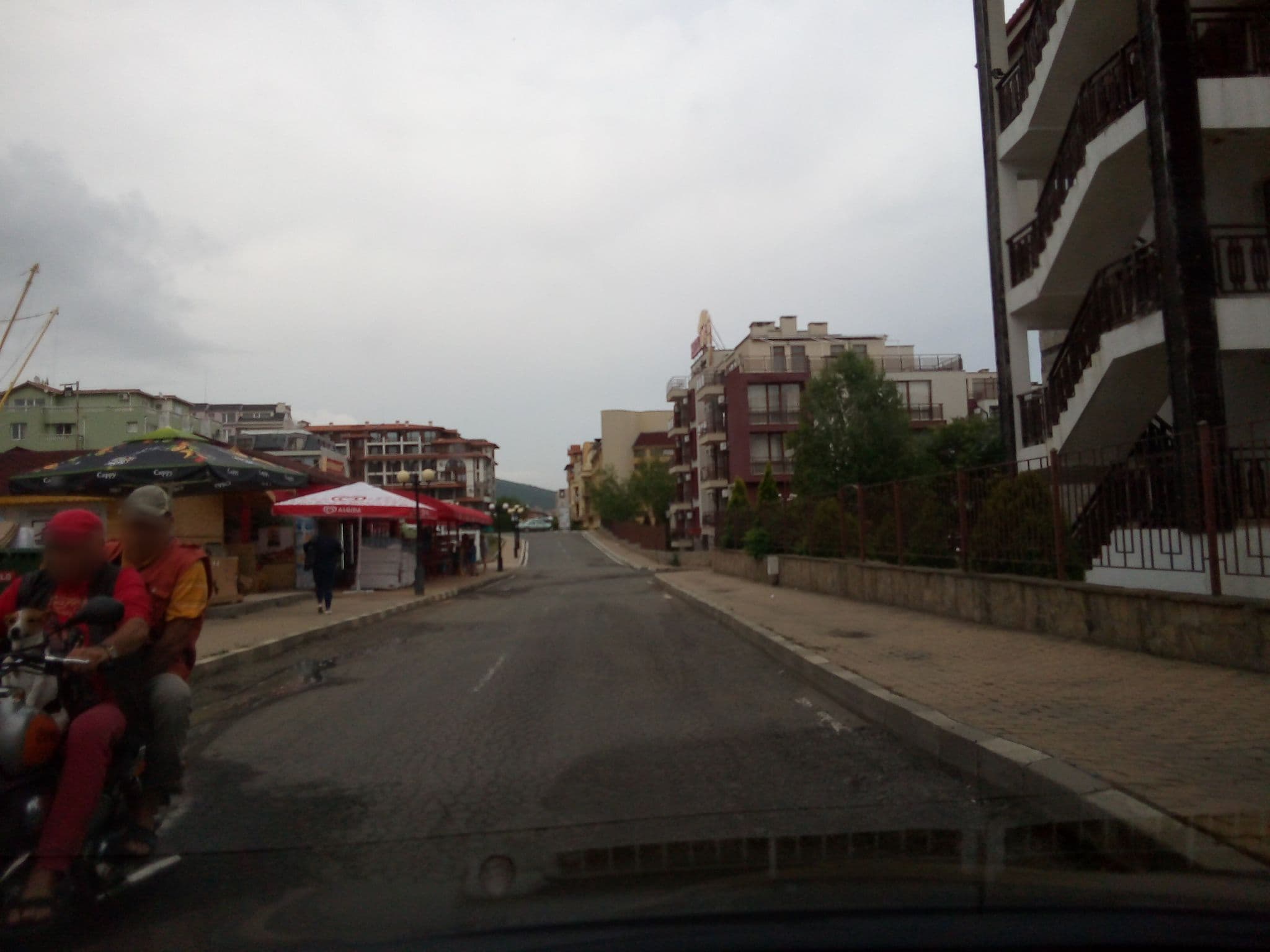 Street view near Aparthotel Artur, Sveti Vlas — © micmin1972 (CC BY-SA · Mapillary)