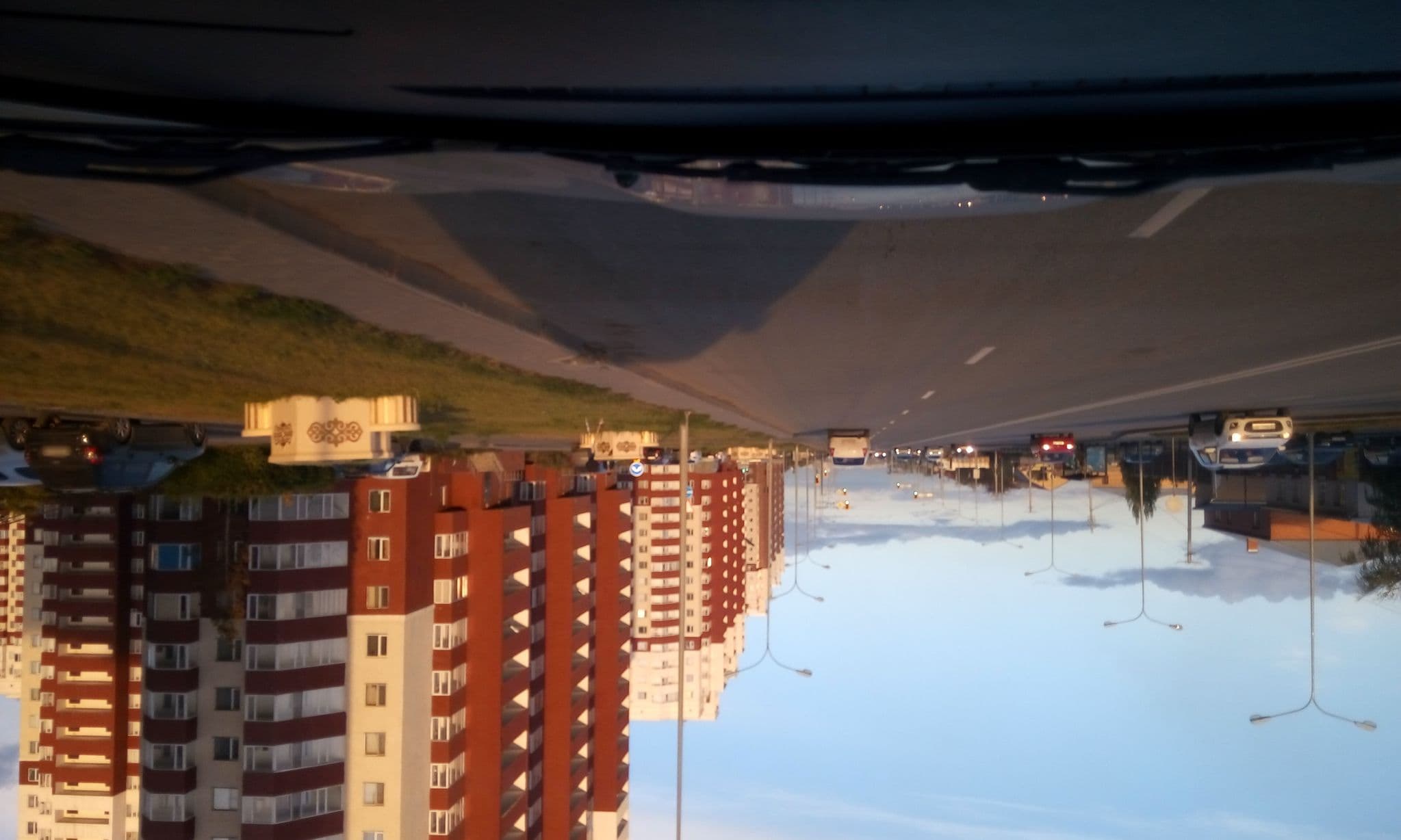 Street view near Hostel A99, Astana — © tulegen (CC BY-SA · Mapillary)