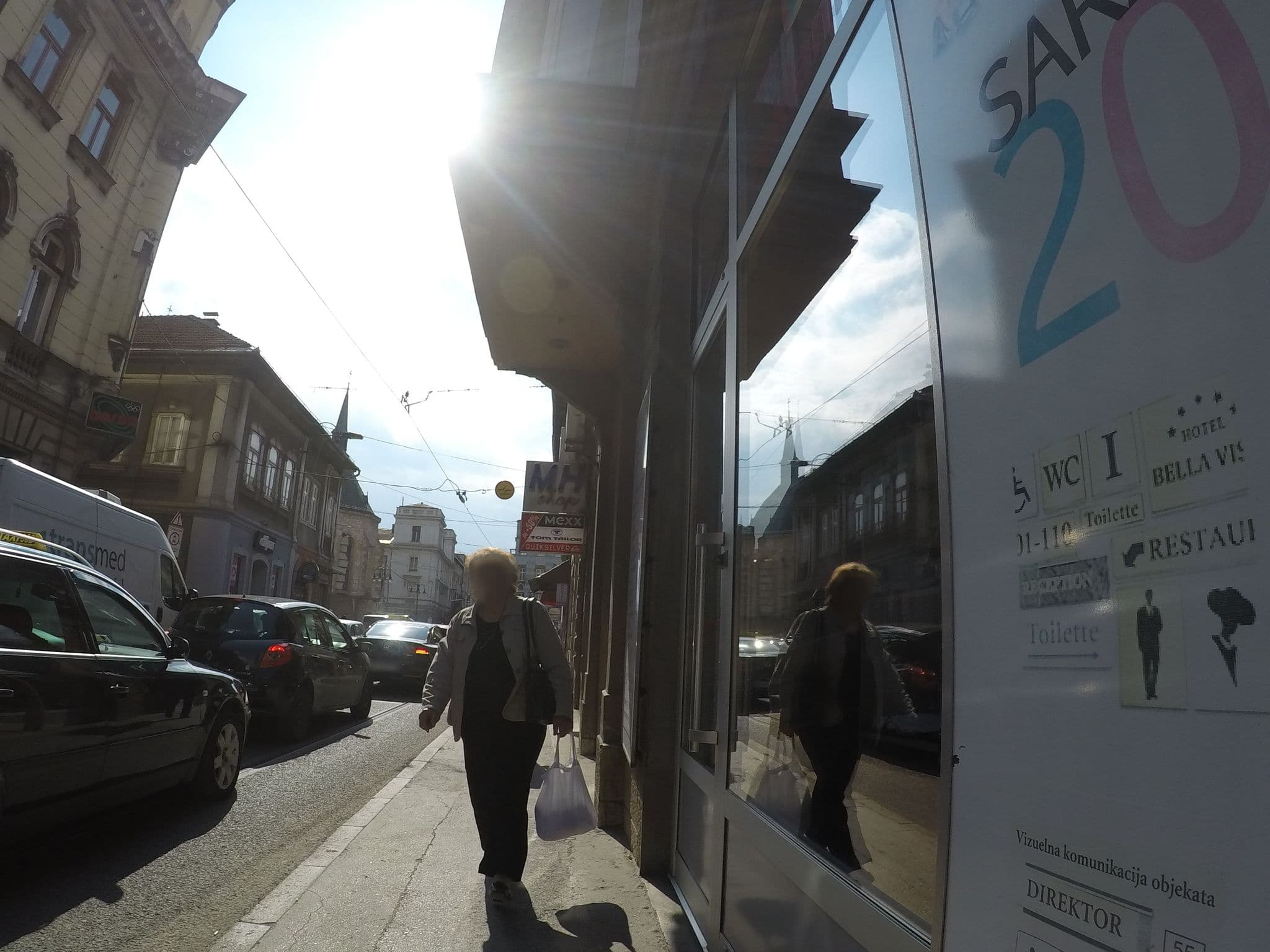 Street view near City Inn, Kobilja Glava — © chrisbeddow (CC BY-SA · Mapillary)