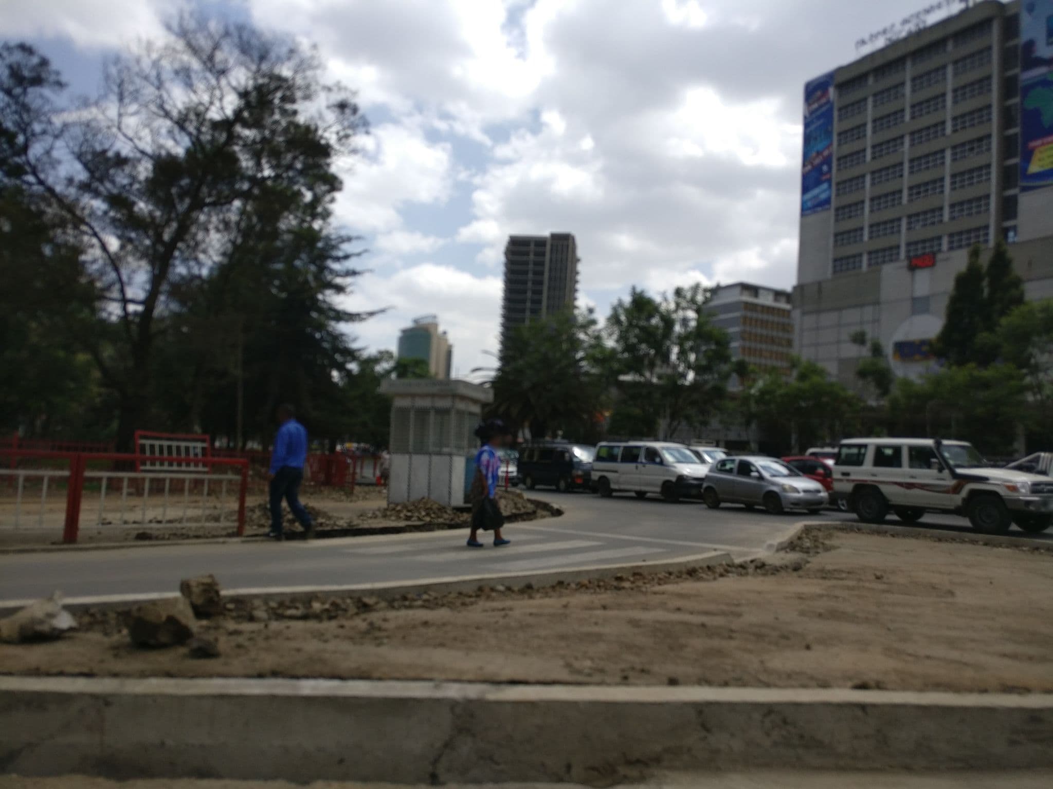 Street view near Addis regency guest house, Addis Ababa — © esario (CC BY-SA · Mapillary)