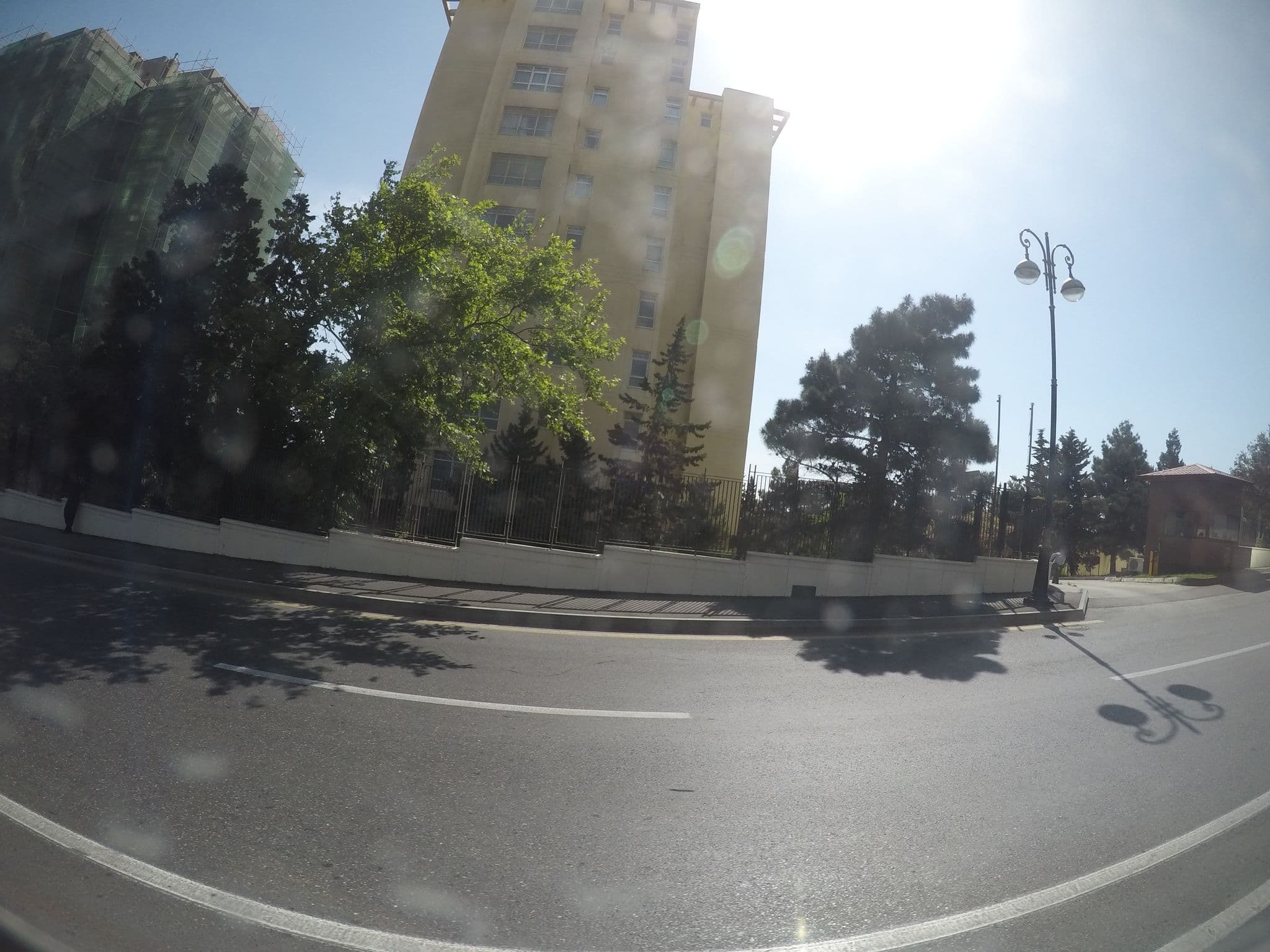 Street view near Fairmont Baku Flame Towers, Badamdar — © westbam (CC BY-SA · Mapillary)