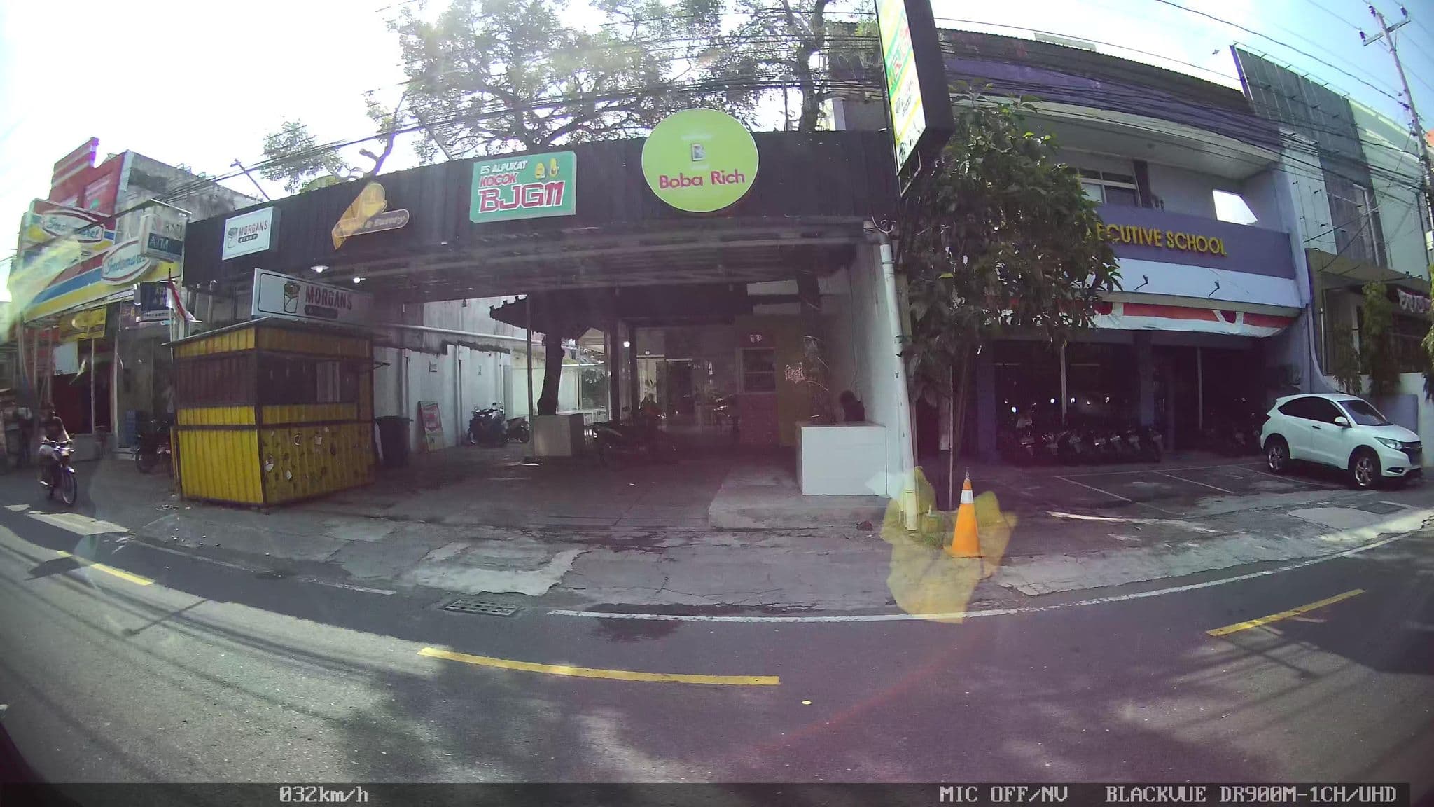 Street view near Hotel Prime Syailendra, Yogyakarta