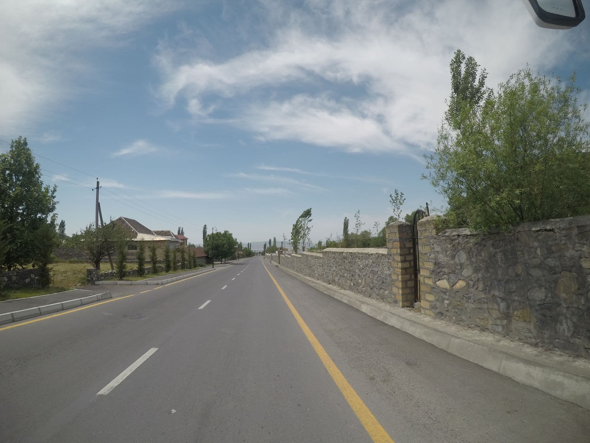 Street view near Tulpan Hotel, Sheki — © westbam (CC BY-SA · Mapillary)