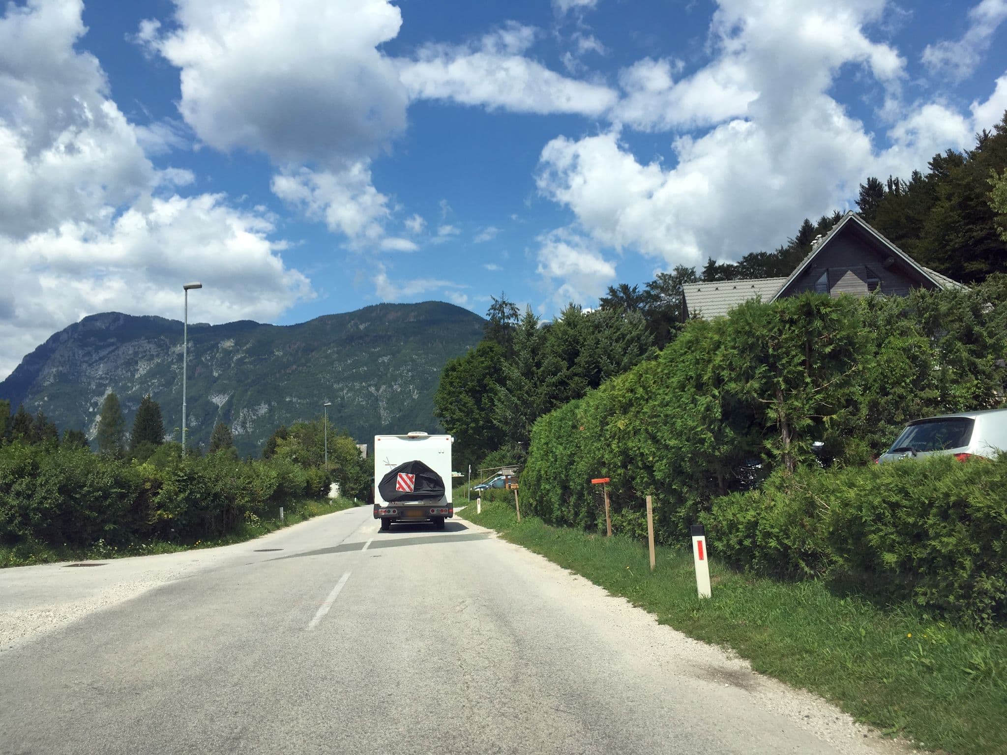 Street view near Hotel Gasperin Bohinj, Bohinjska Bistrica — © istefanos (CC BY-SA · Mapillary)