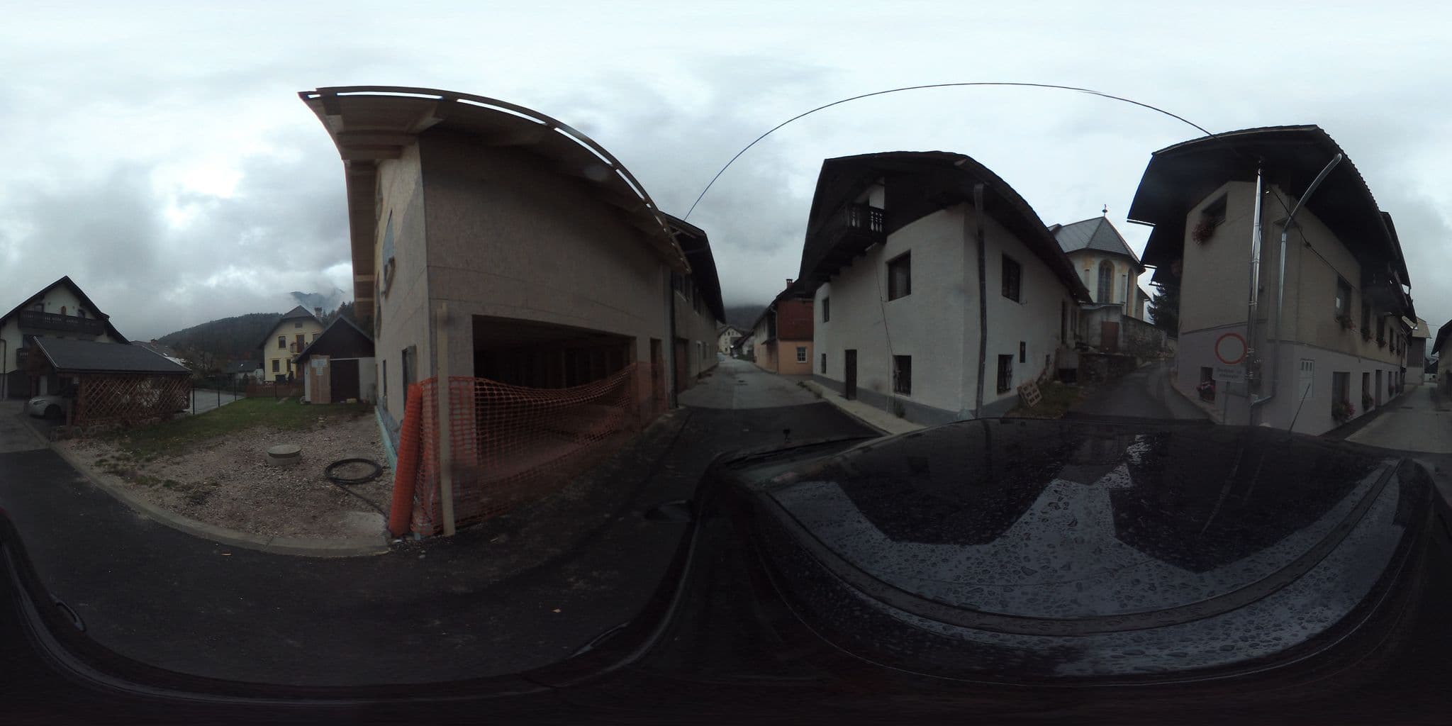 Street view near Pino Alpino // Hotel & Restaurant & Wine Bar, Kranjska Gora — © chrisbeddow (CC BY-SA · Mapillary)