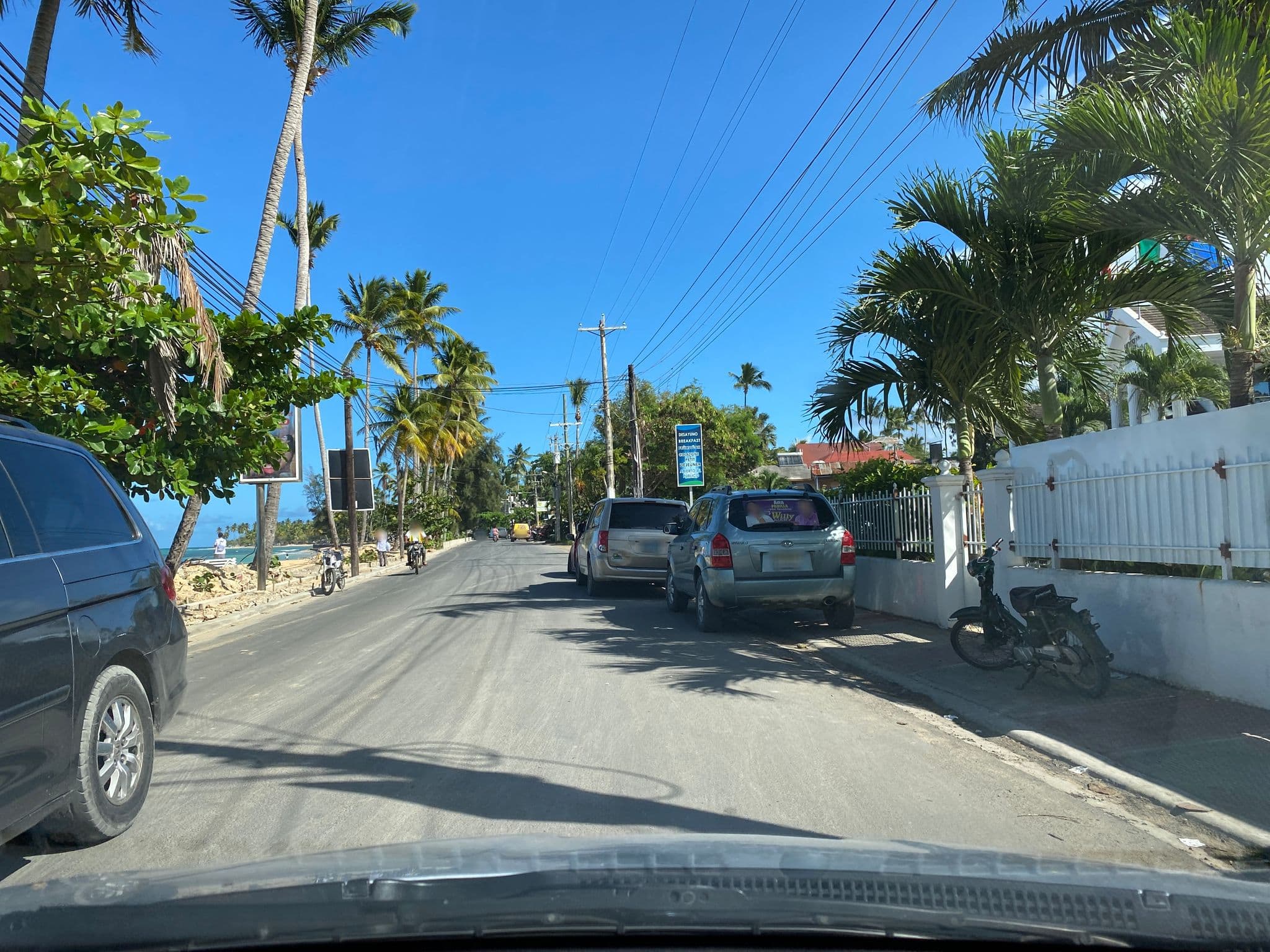 Street view near Albachiara Beachfront Hotel by GuruHotel, Las Terrenas — © kaartcam (CC BY-SA · Mapillary)