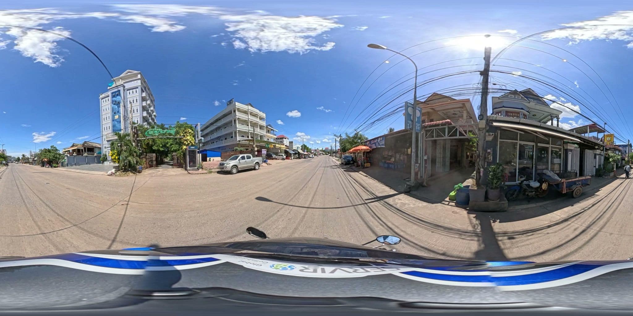 Street view near H&M Boutique, Kampot — © vteck (CC BY-SA · Mapillary)
