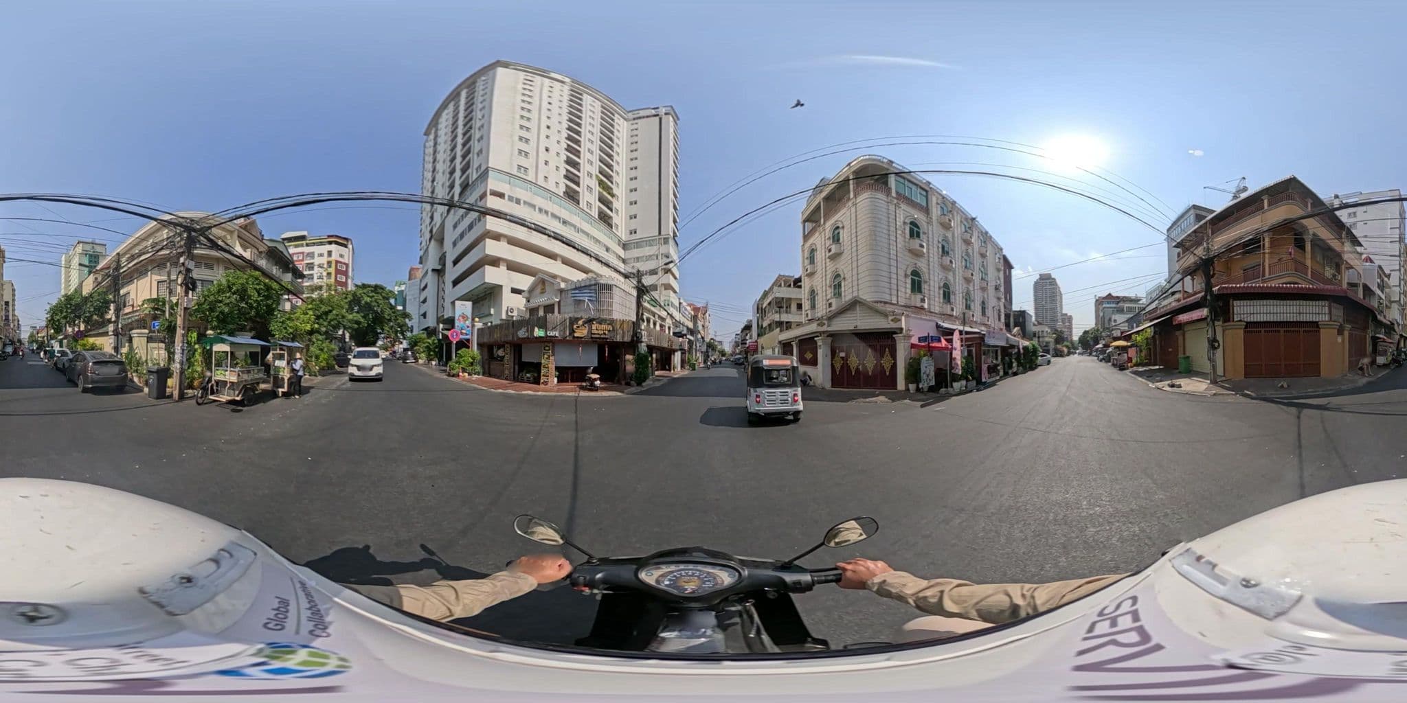 Street view near Rose Emerald Hotel, Phnom Penh, Phnom Penh — © vteck (CC BY-SA · Mapillary)