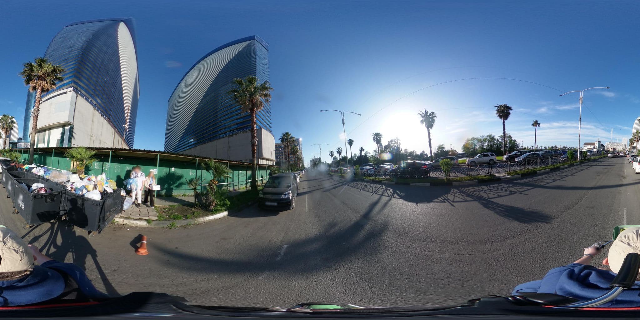 Street view near Grand City Apart-Hotel Batumi, Batumi — © emptychild (CC BY-SA · Mapillary)