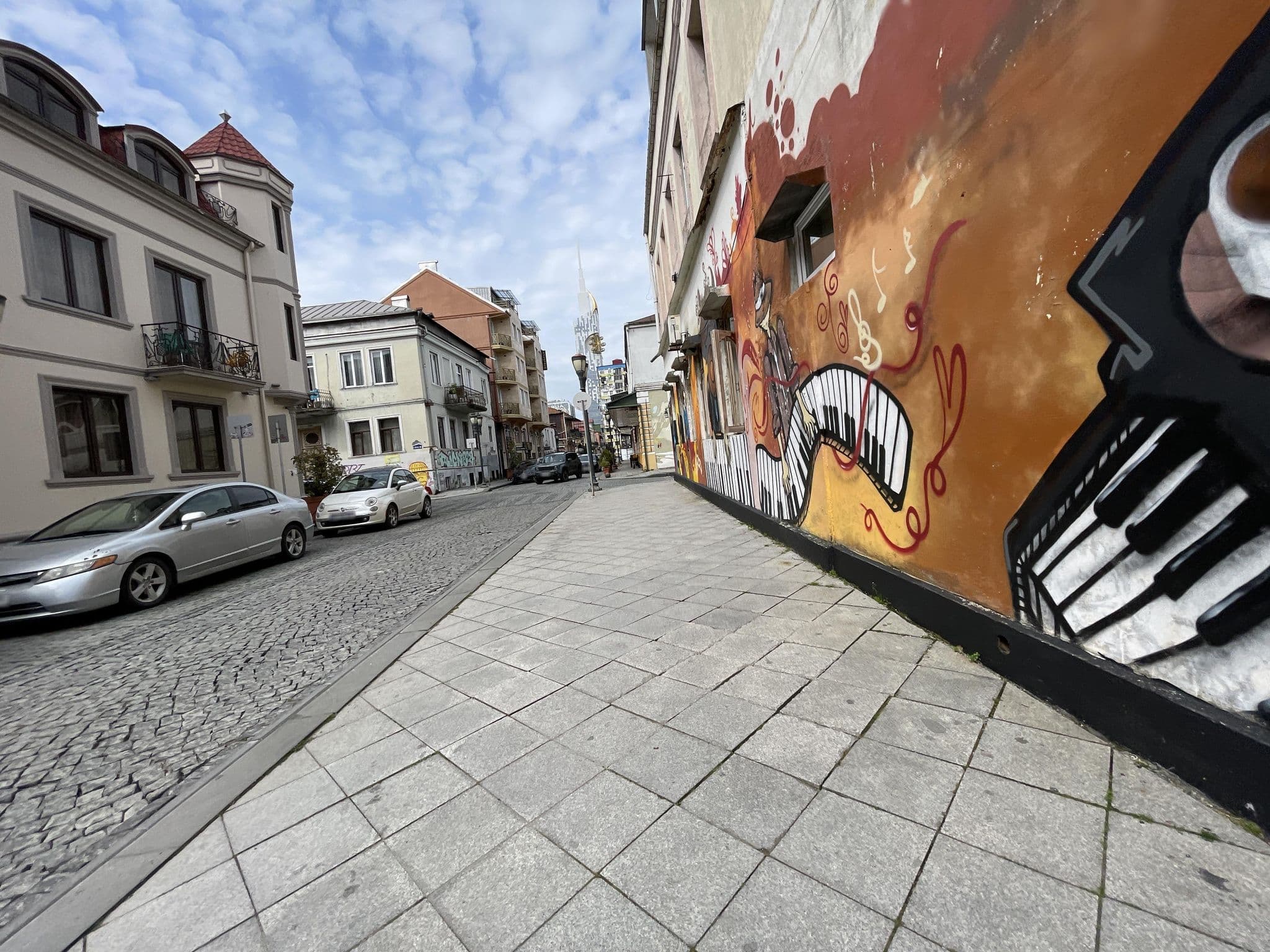 Street view near FRIENDS Hostel and Guesthouse Batumi, Batumi — © egorka (CC BY-SA · Mapillary)