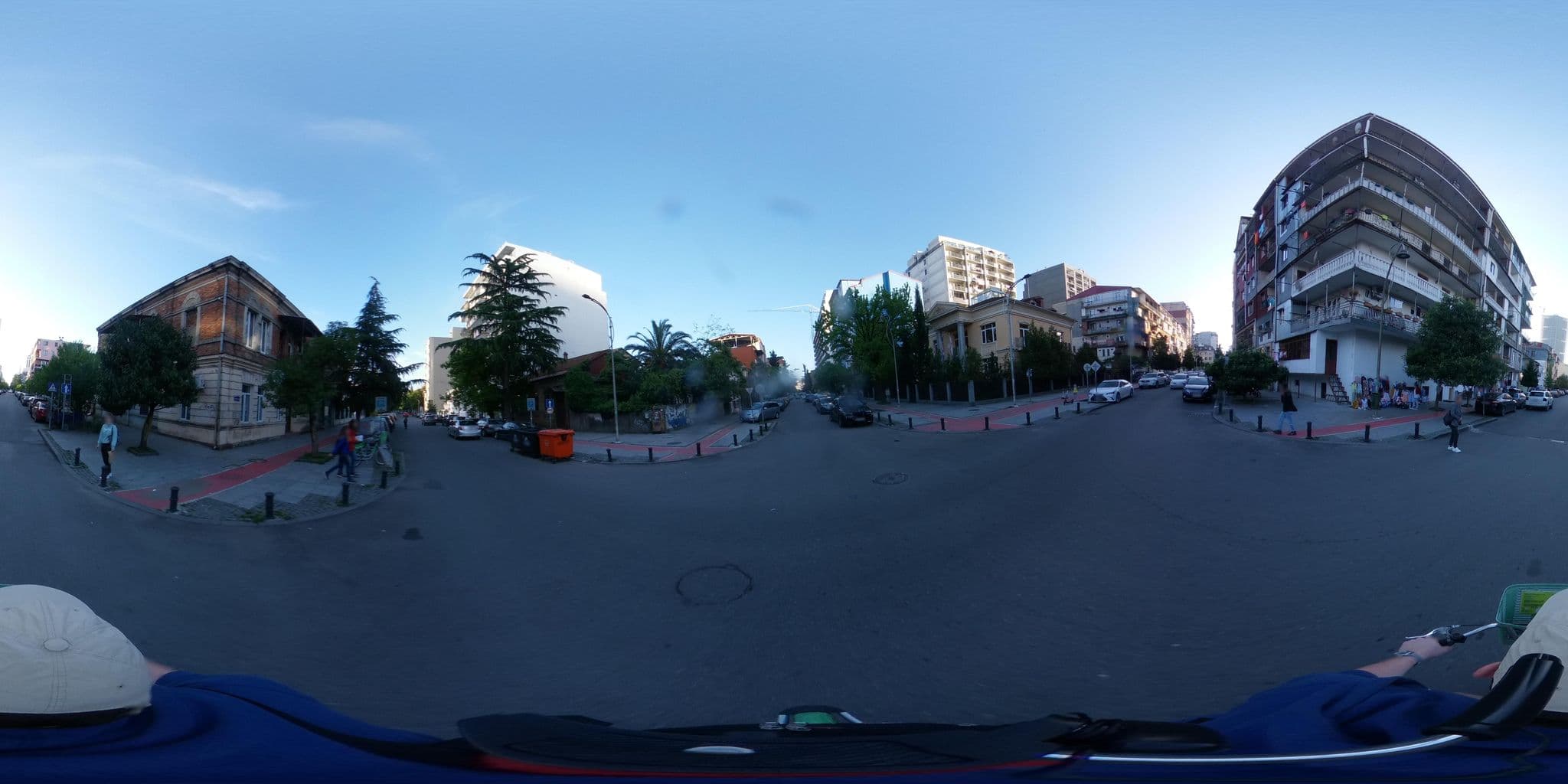 Street view near Intercity Citadin hostel, Batumi — © emptychild (CC BY-SA · Mapillary)