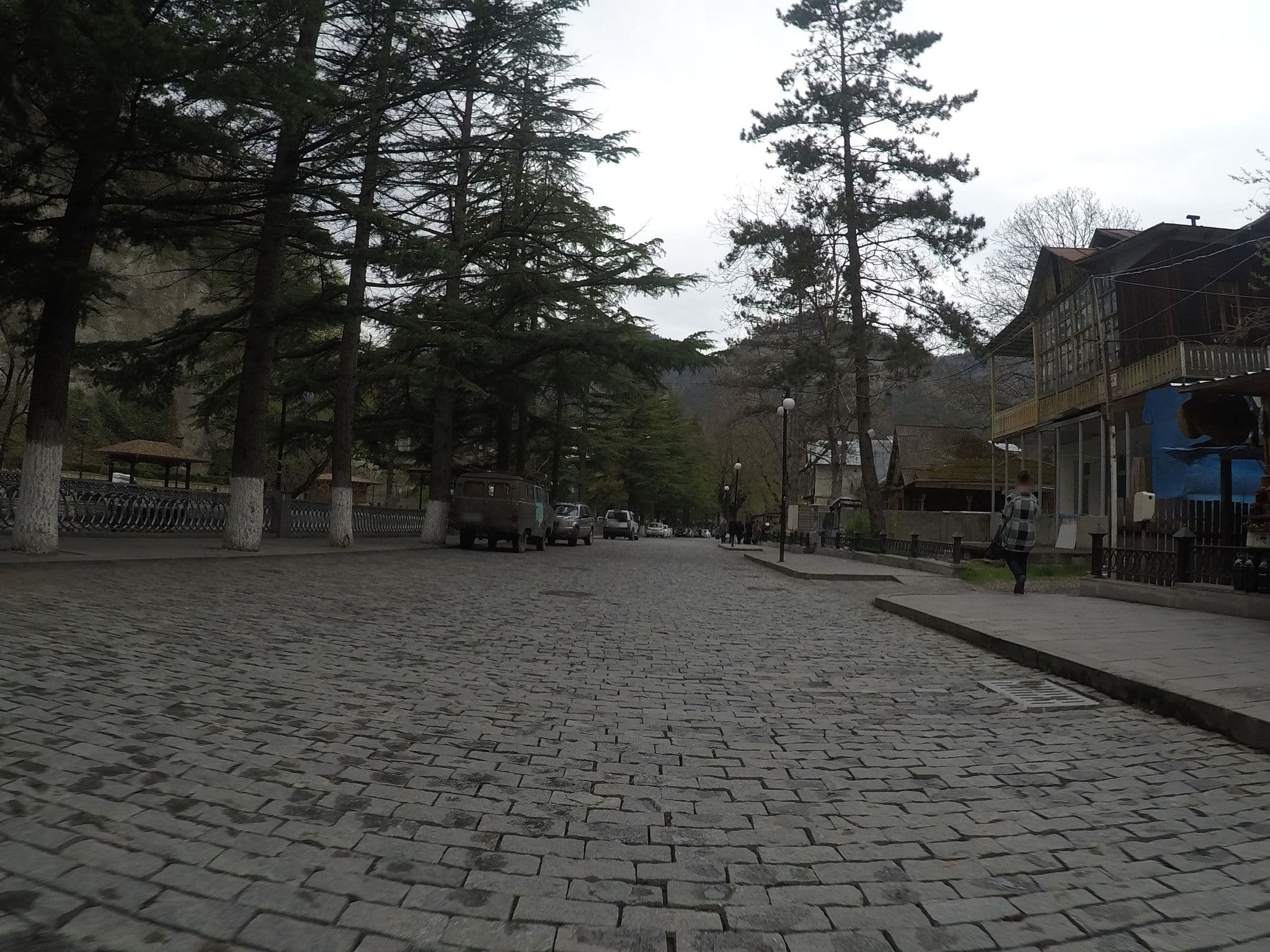 Street view near Country House Borjomi, Borjomi — © chrisbeddow (CC BY-SA · Mapillary)