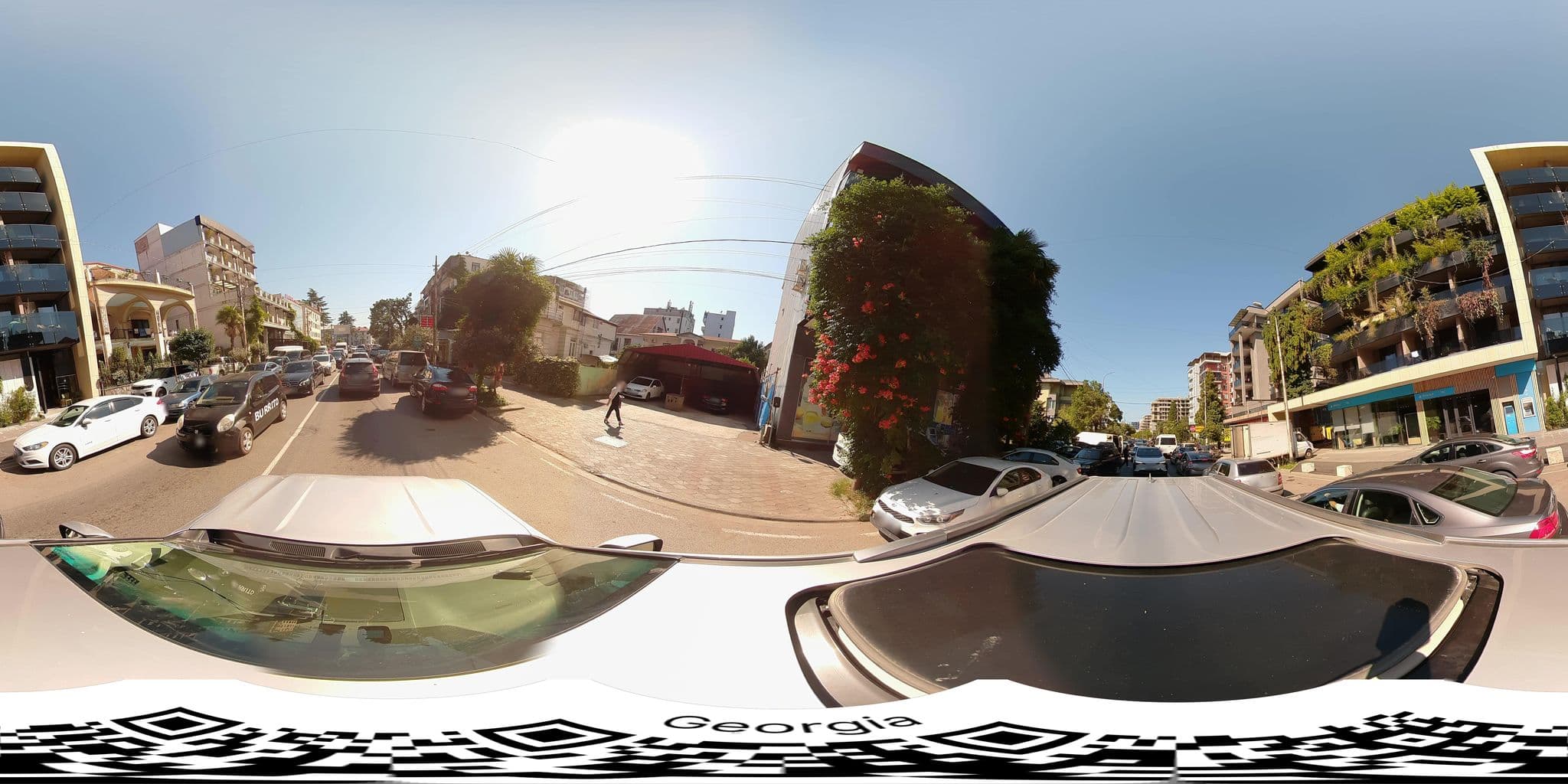 Street view near Guesthouse Nina, Kobuleti — © bumbeishvili (CC BY-SA · Mapillary)