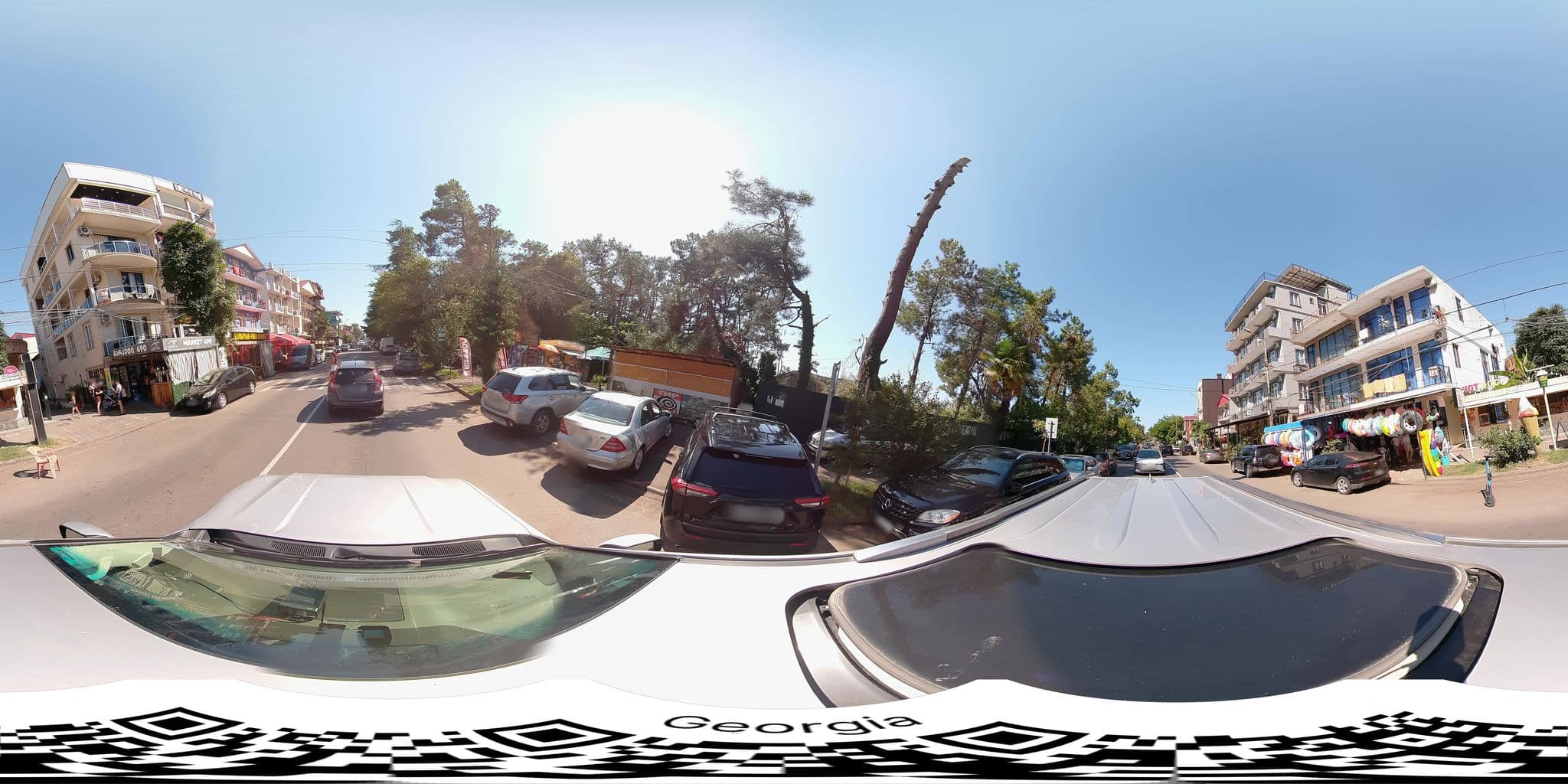Street view near Guesthouse Agmashenebeli 490, Kobuleti — © bumbeishvili (CC BY-SA · Mapillary)