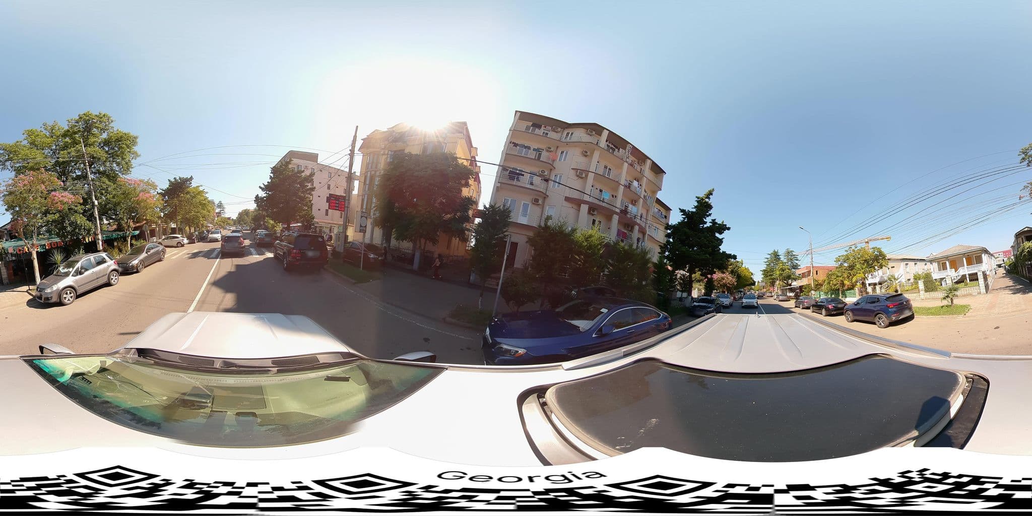 Street view near Hotel Niniko, Kobuleti — © bumbeishvili (CC BY-SA · Mapillary)