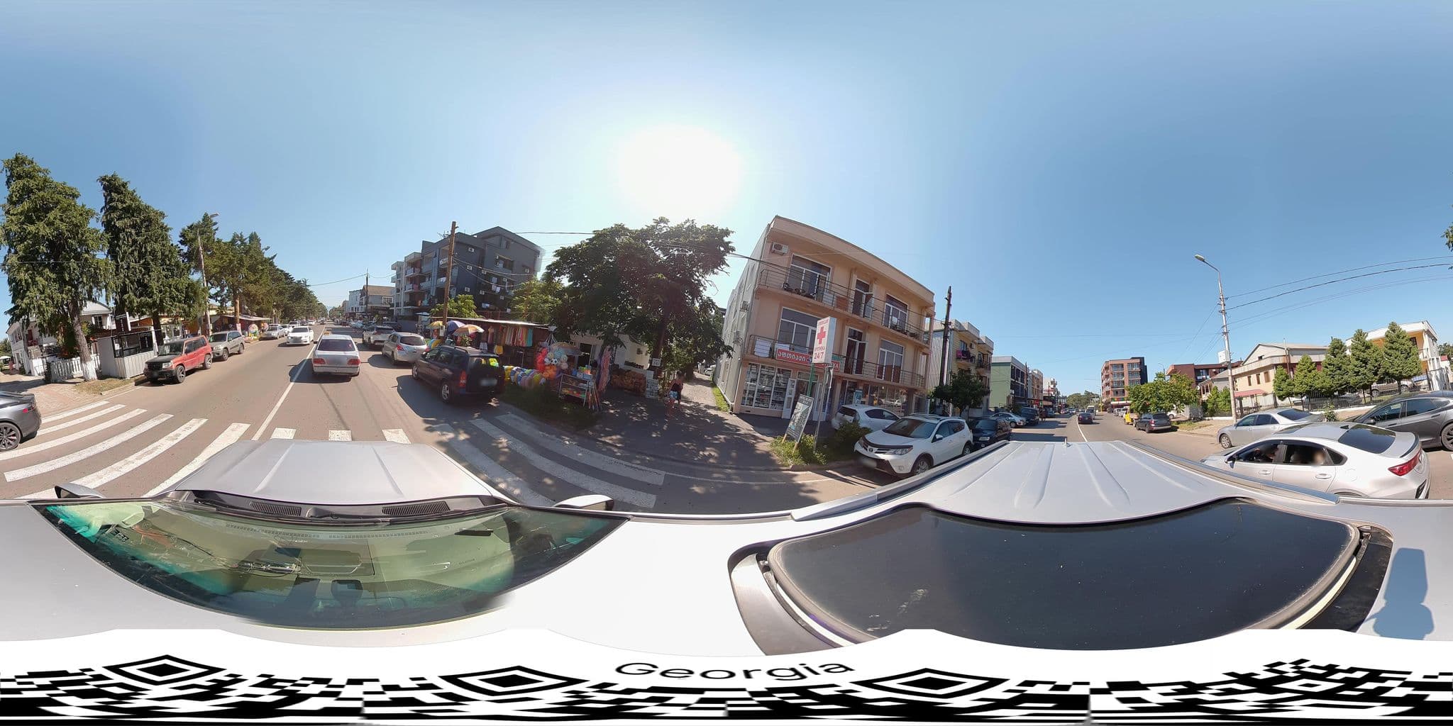 Street view near Guest house EMJI, Kobuleti — © bumbeishvili (CC BY-SA · Mapillary)