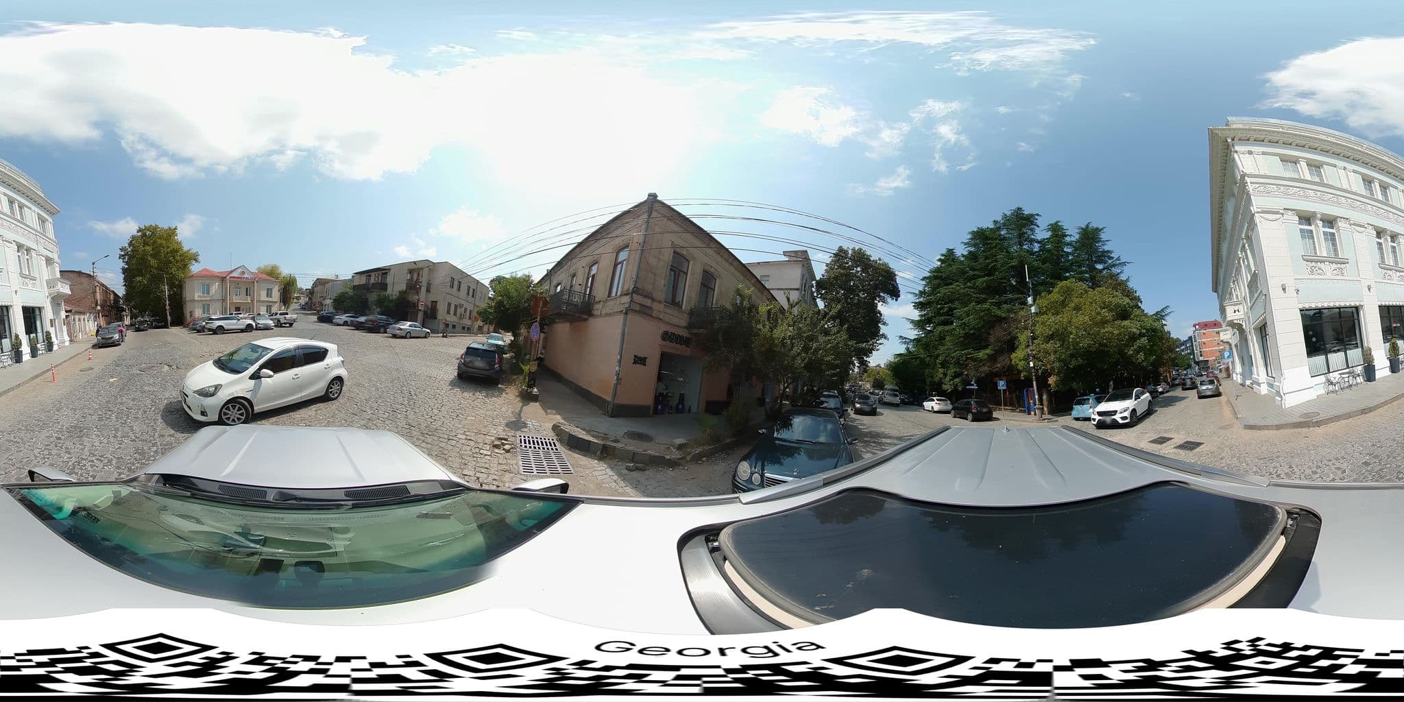 Street view near Newport Hotel Kutaisi, Kutaisi — © bumbeishvili (CC BY-SA · Mapillary)
