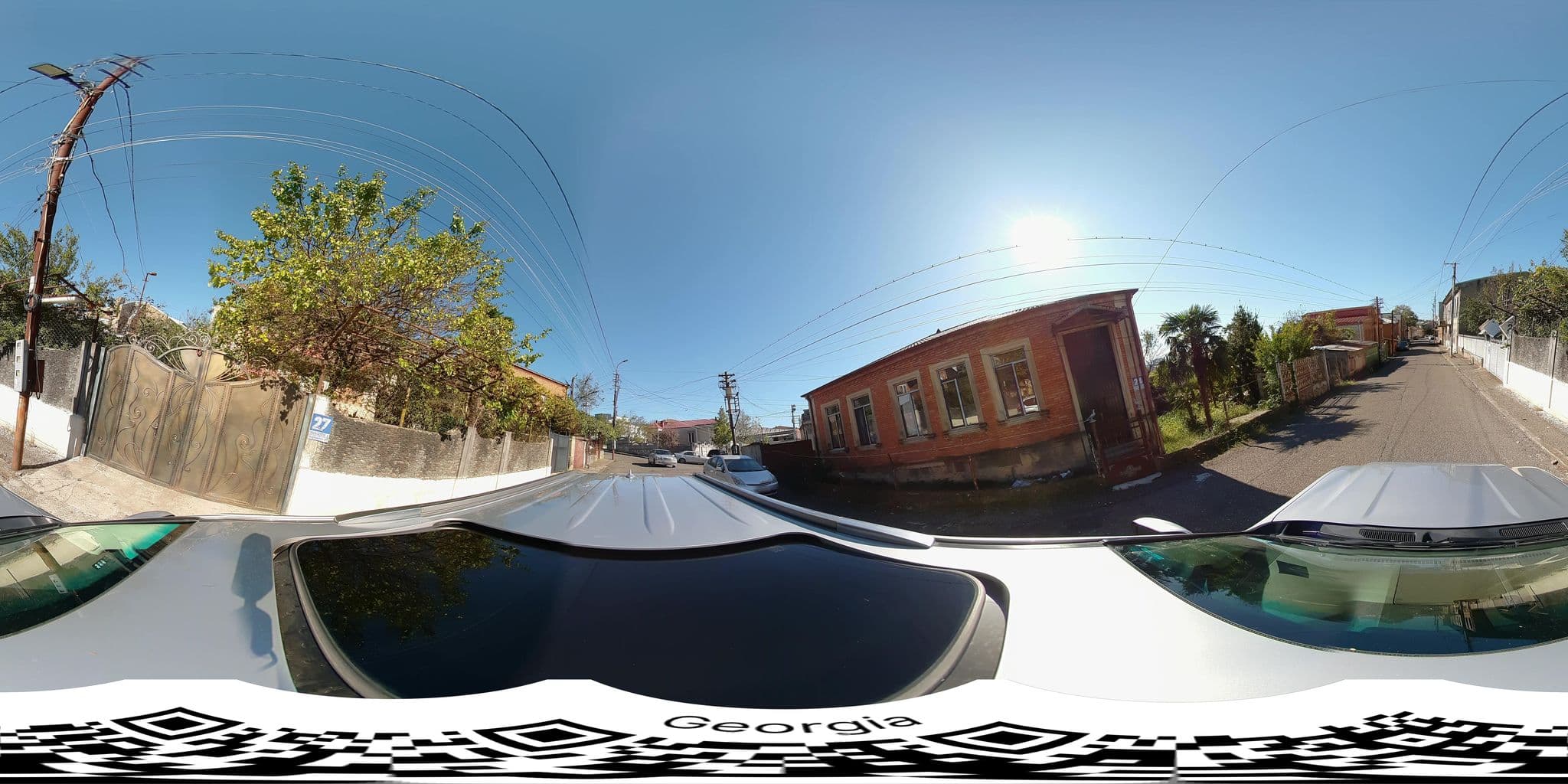Street view near HOTEL ROYAL, Kutaisi — © bumbeishvili (CC BY-SA · Mapillary)