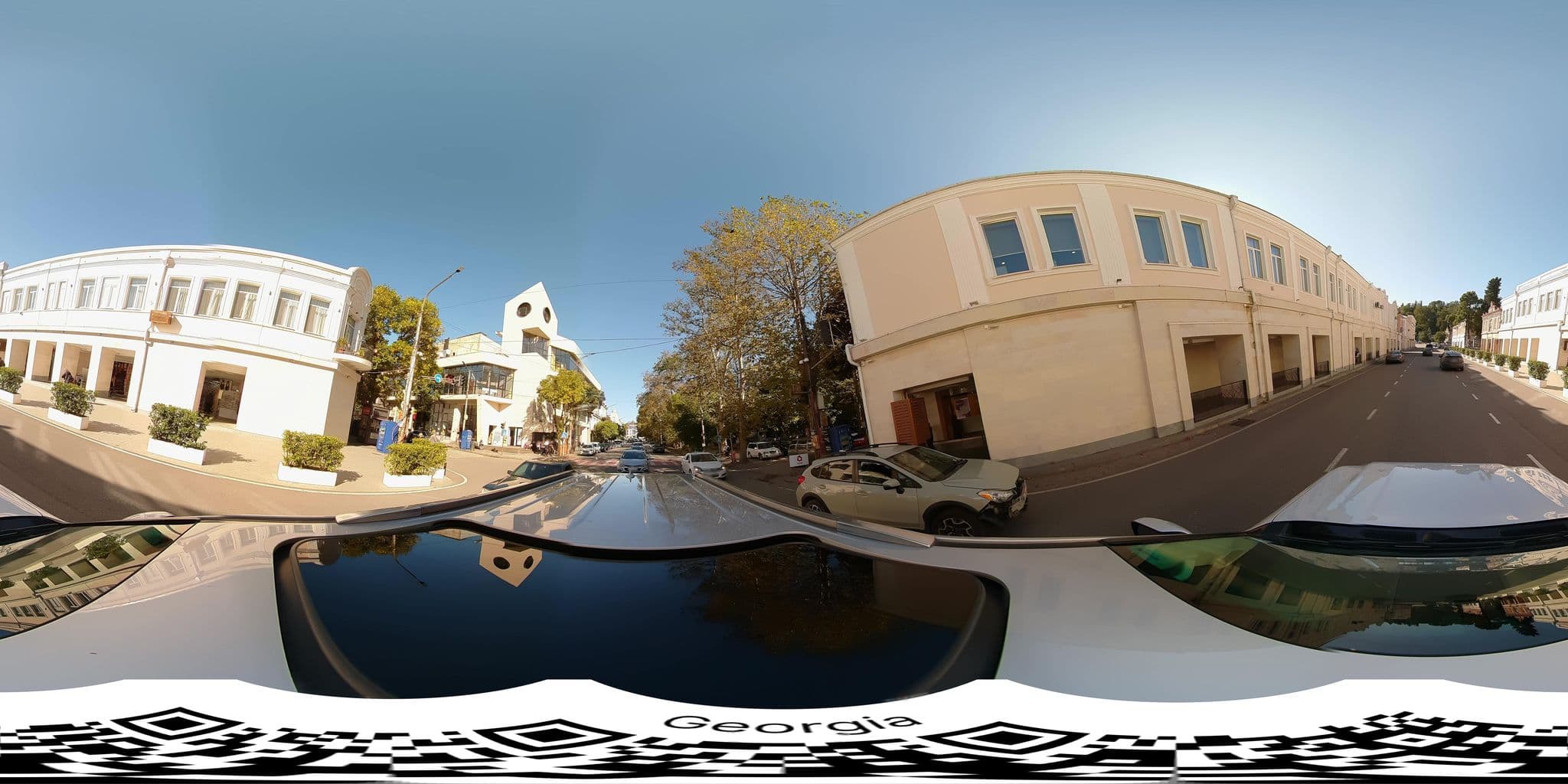 Street view near Chveni Kalaki, Kutaisi — © bumbeishvili (CC BY-SA · Mapillary)