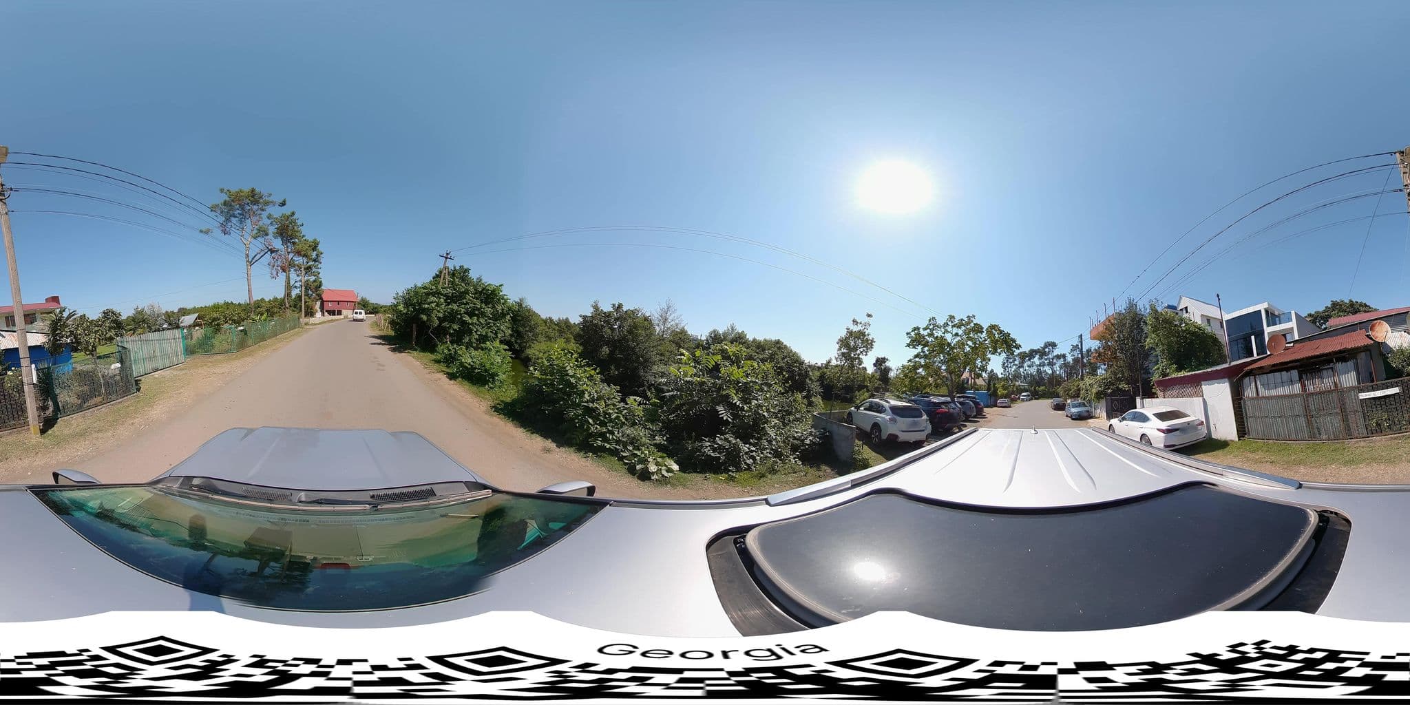 Street view near Guest House Saba, Ureki — © bumbeishvili (CC BY-SA · Mapillary)