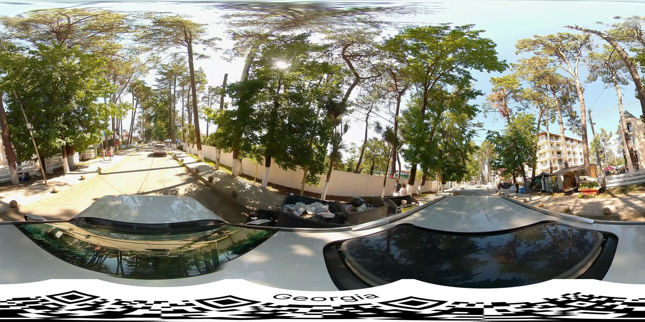 Street view near Hotel Tbiliselebi, Ureki — © bumbeishvili (CC BY-SA · Mapillary)