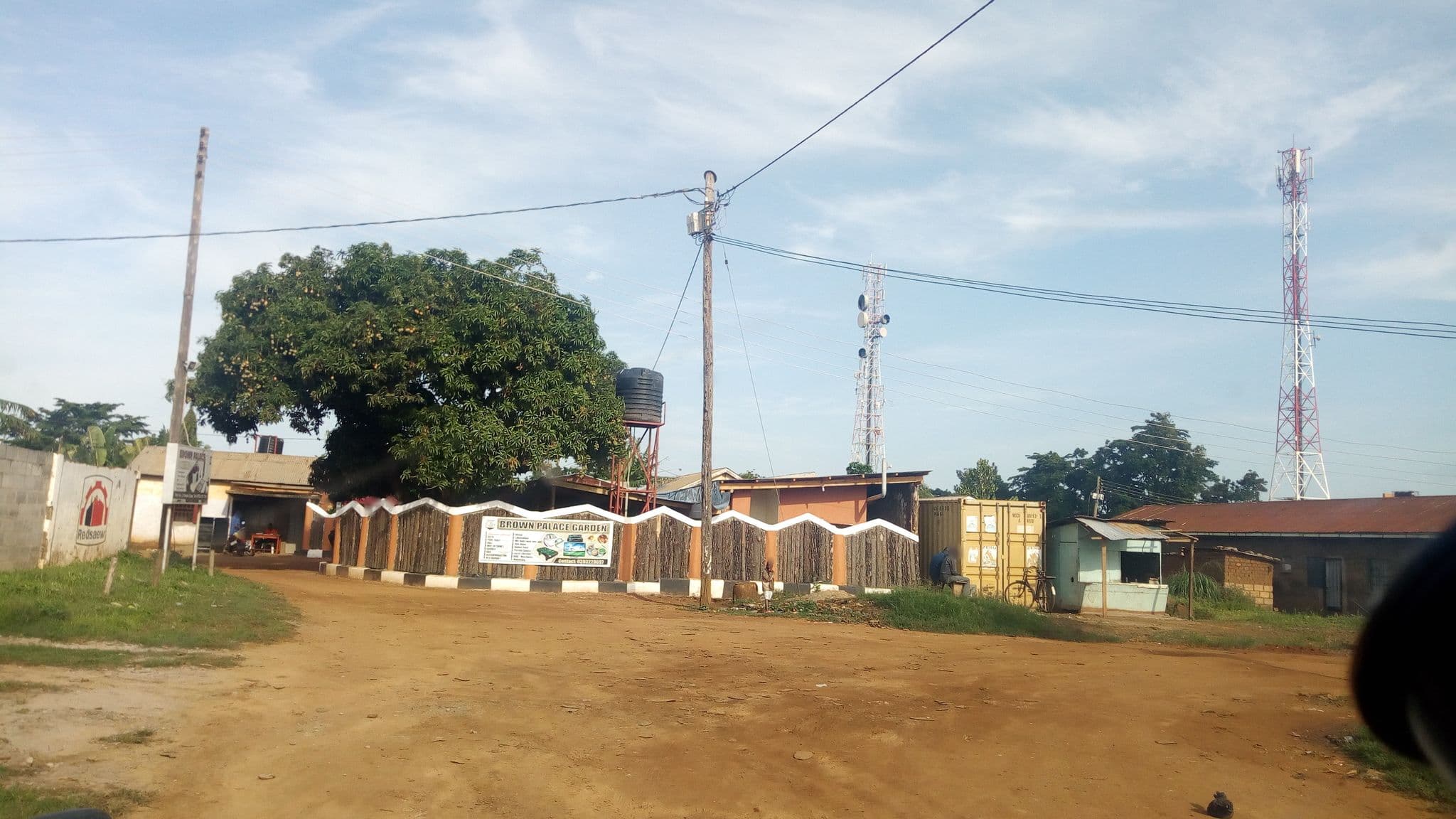 Street view near Brown Palace Hotel, Gulu — © klain890 (CC BY-SA · Mapillary)