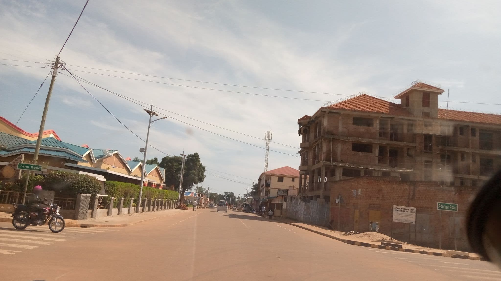 Street view near Sportsview Garden Inn, Gulu — © tumusiimeronald (CC BY-SA · Mapillary)