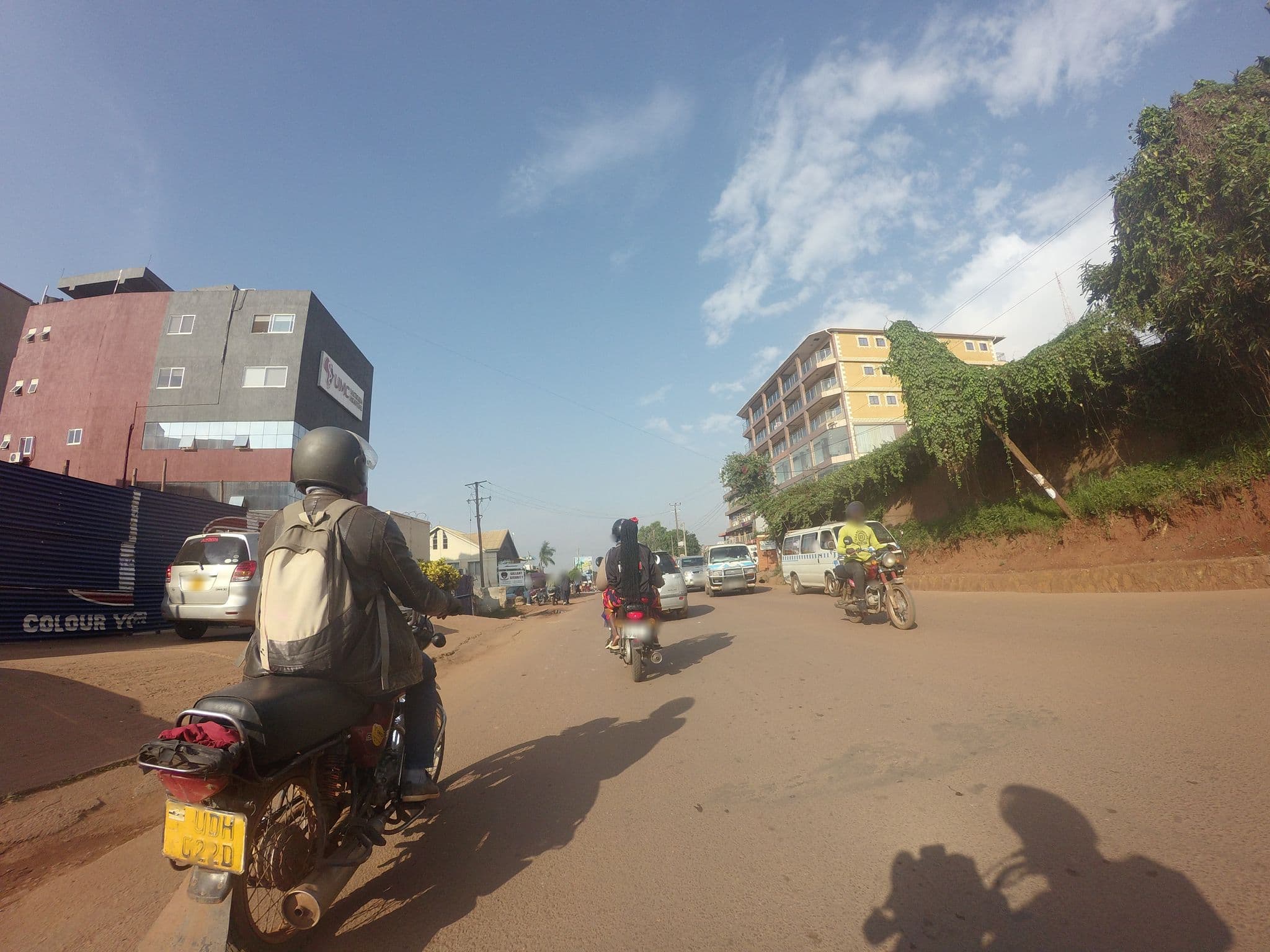 Street view near Canary Hotel, Kampala — © shamillah (CC BY-SA · Mapillary)
