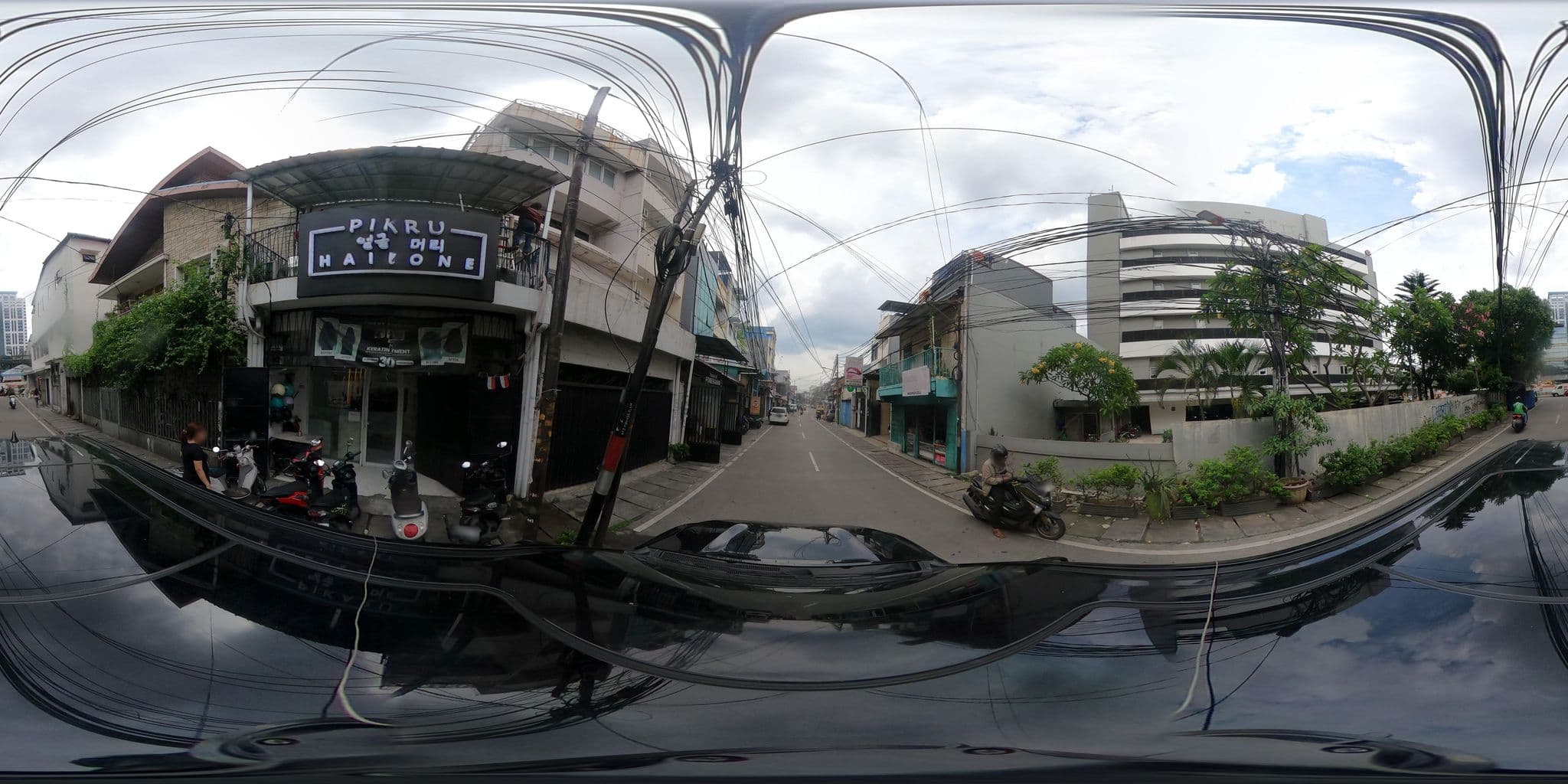 Street view near Amaris Hotel Mangga Besar, Jakarta