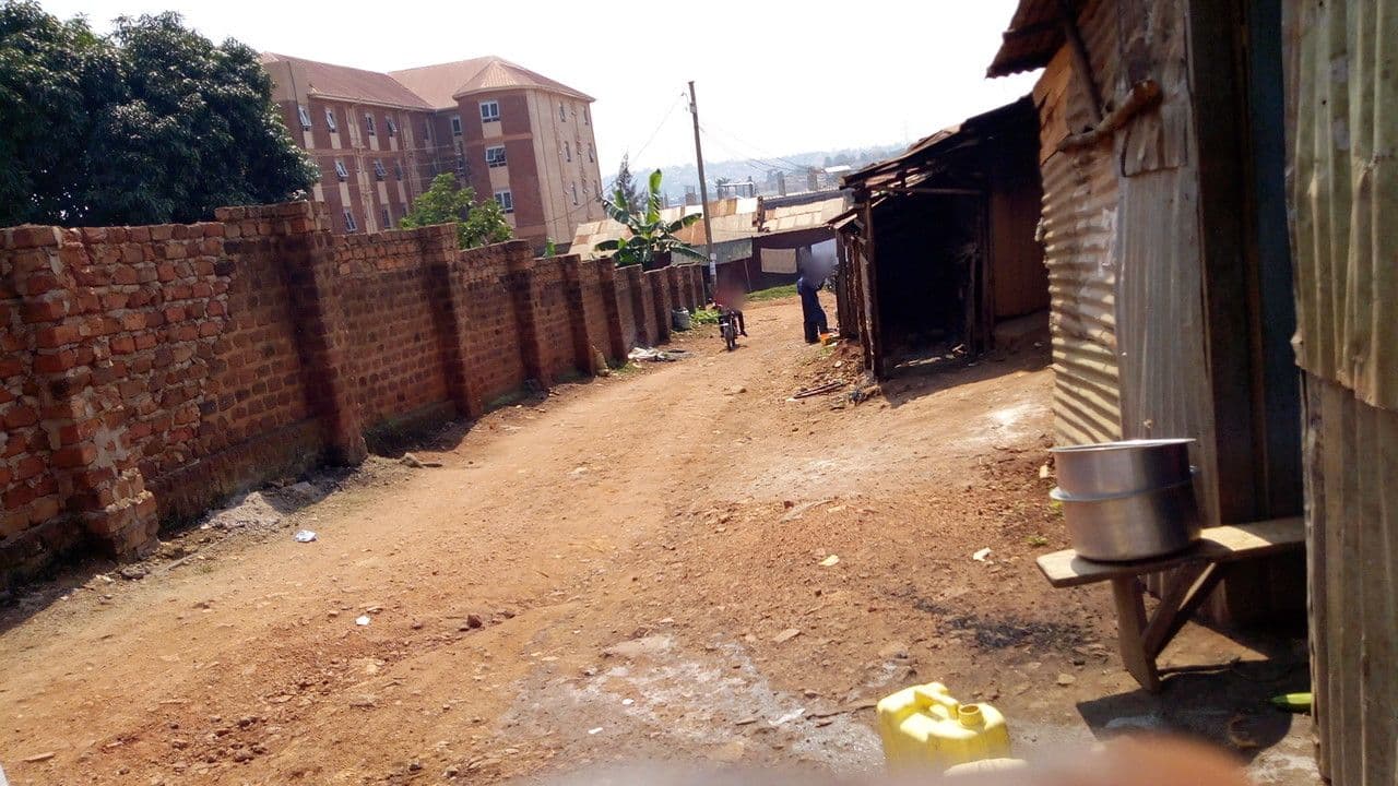 Street view near Sunrise Hostel, Kampala — © jessebuyungo (CC BY-SA · Mapillary)