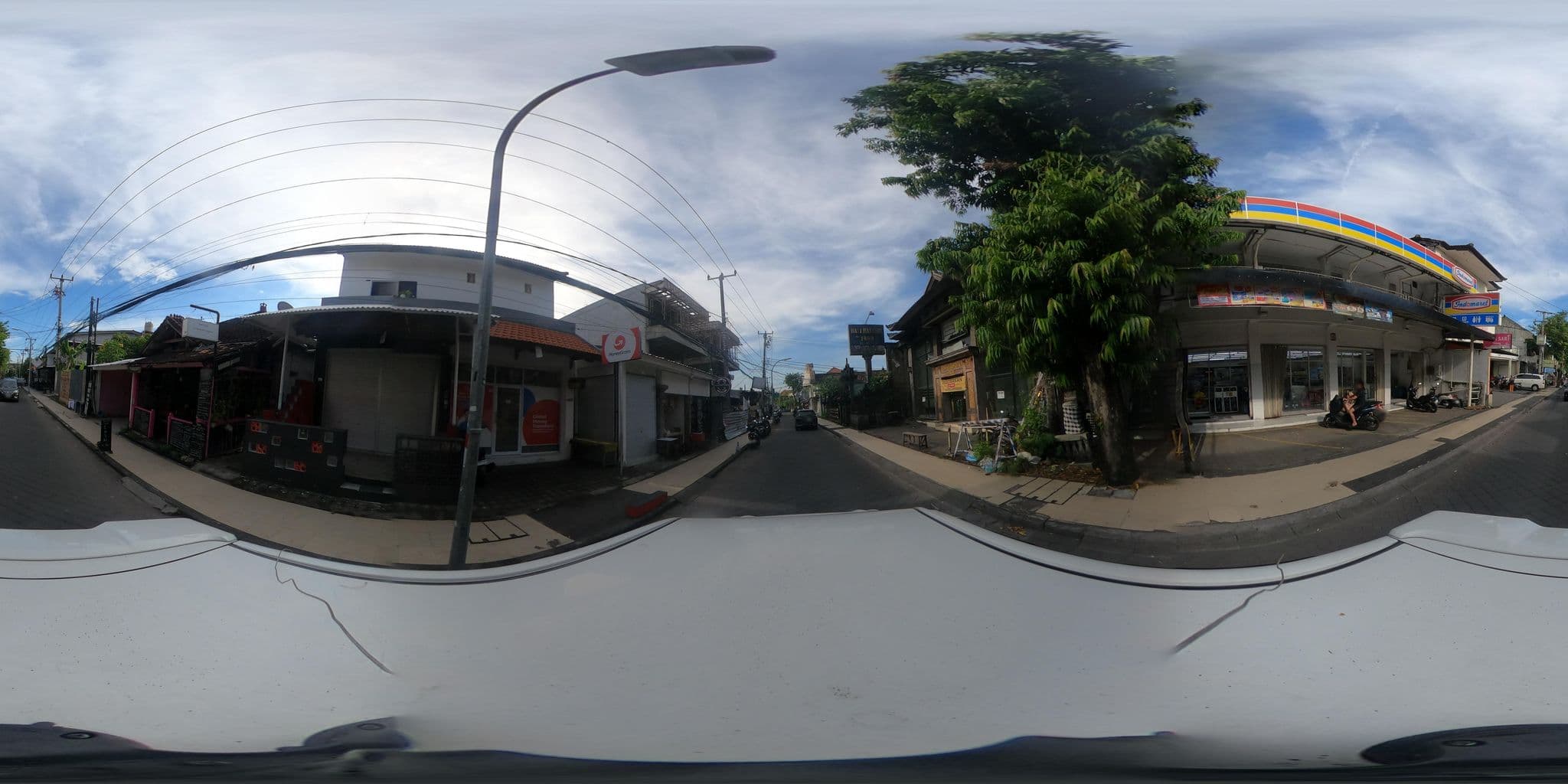 Street view near Kuta Sari House, Kuta