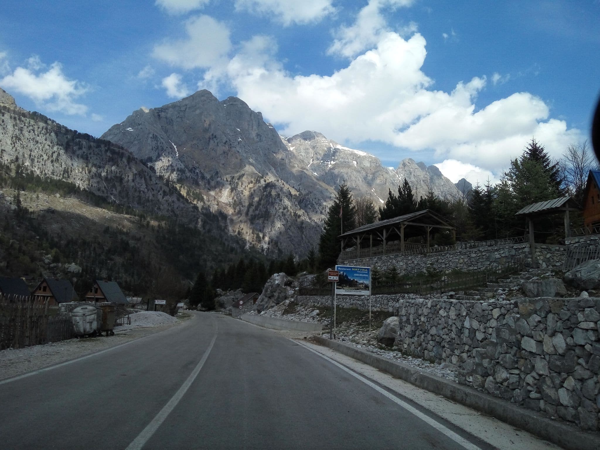 Street view near Guest House - Restaurant - Hotel NATYRA, Bajram Curri — © ardob11 (CC BY-SA · Mapillary)