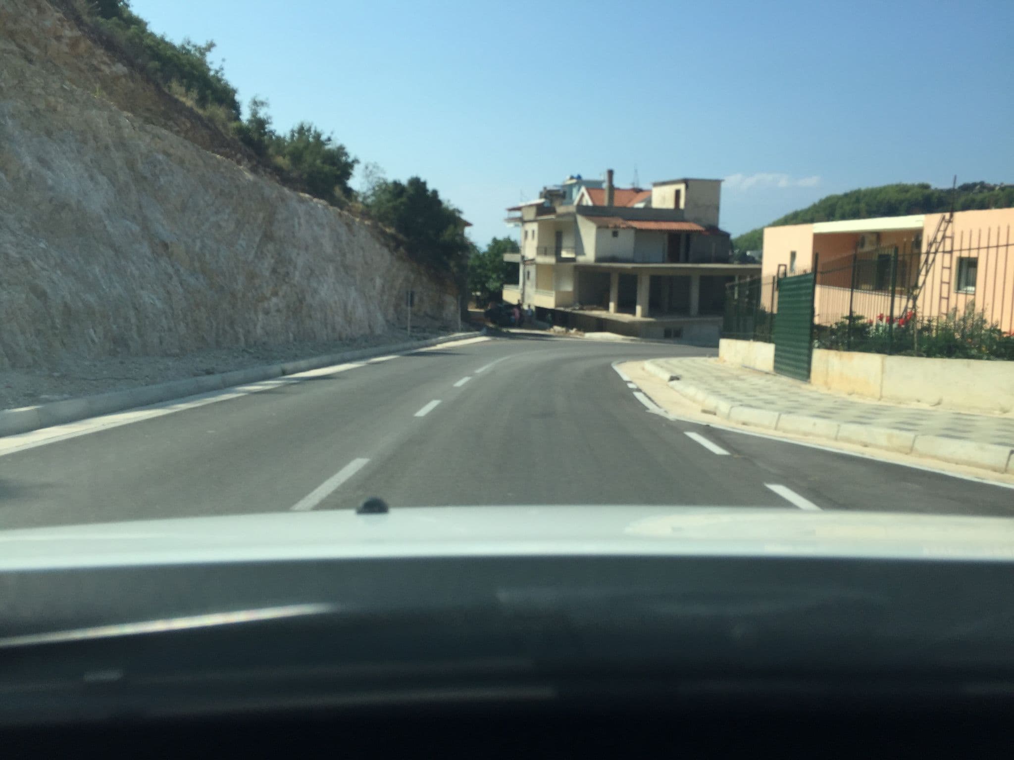 Street view near Oasis Hostel, Himarë — © albinfo (CC BY-SA · Mapillary)