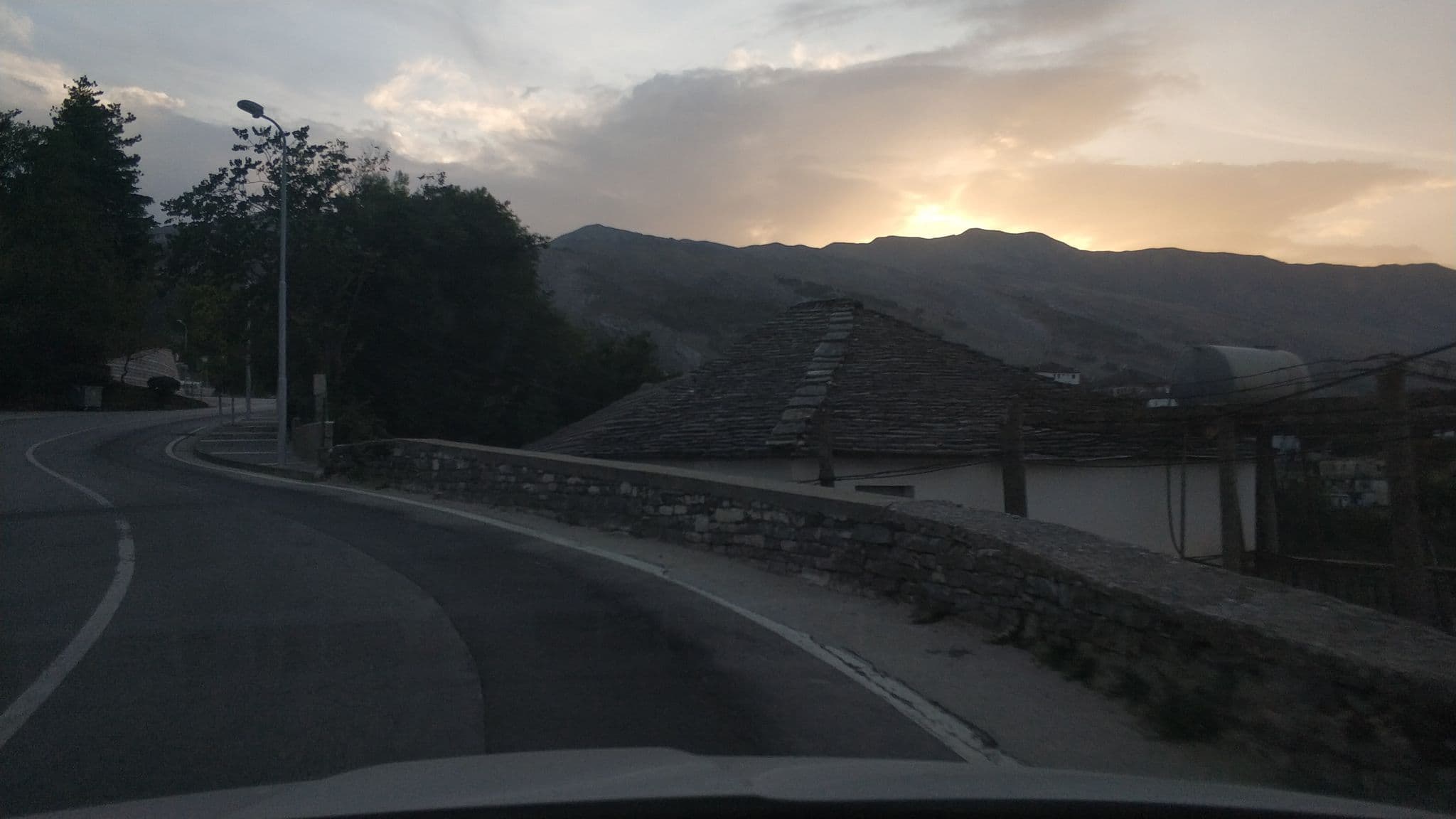 Street view near Hotel Boutique Ergjeria, Gjirokastër — © freddouhelk (CC BY-SA · Mapillary)
