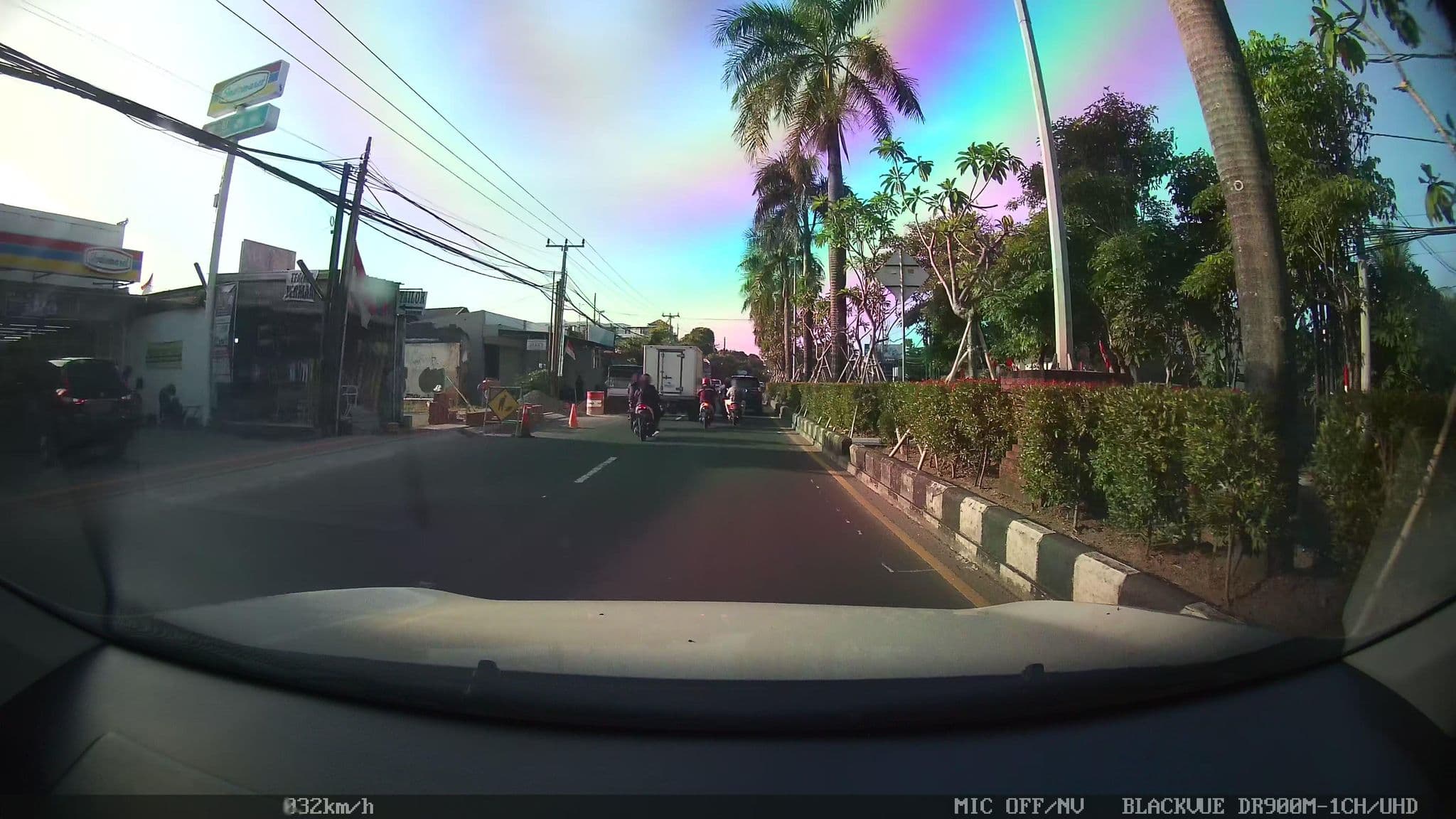 Street view near Coco De Heaven Guest House, Kuta
