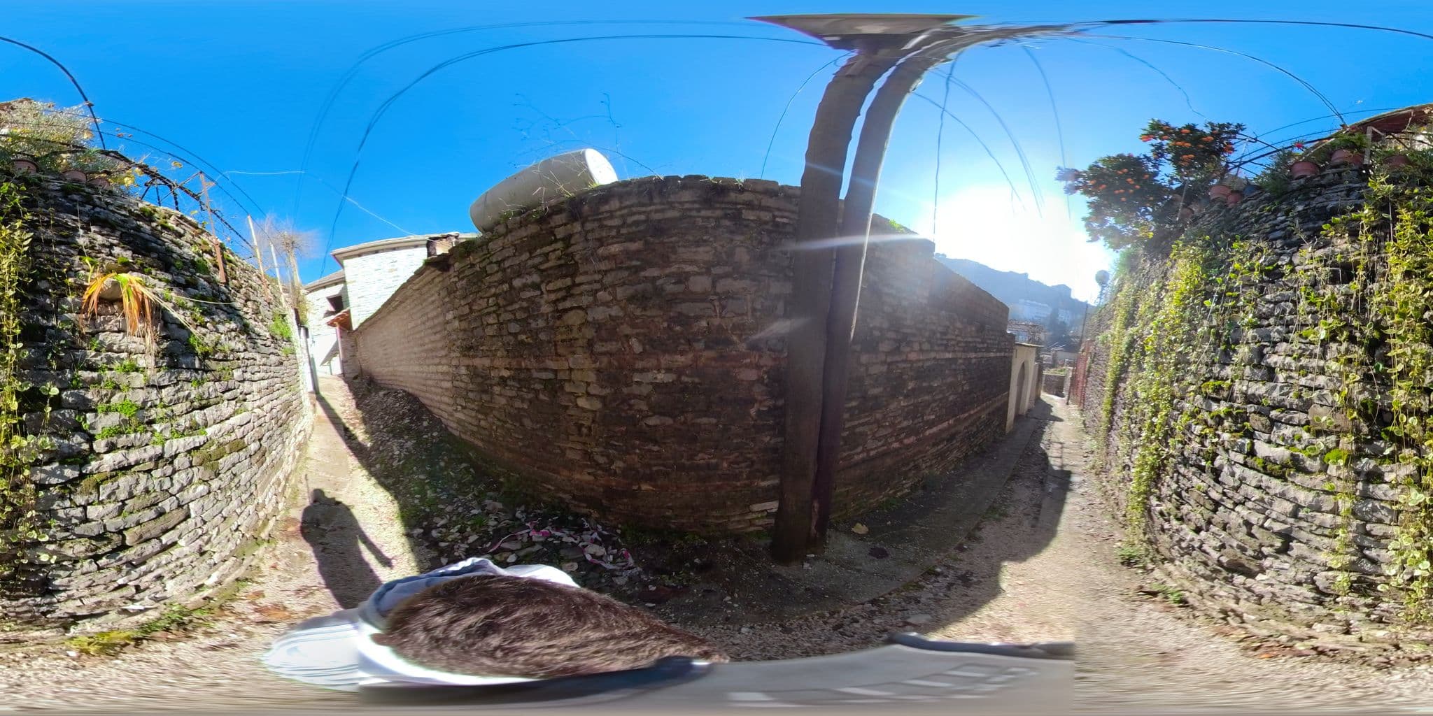 Street view near Hostel Cico & private room, Gjirokastër, Gjirokastër — © dkarkasina (CC BY-SA · Mapillary)