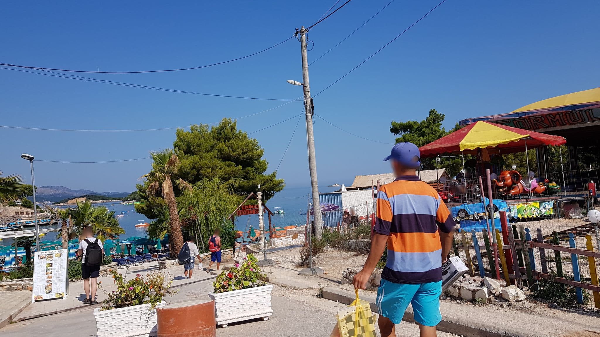 Street view near KING HOTEL, Ksamil — © ale_zena_it (CC BY-SA · Mapillary)