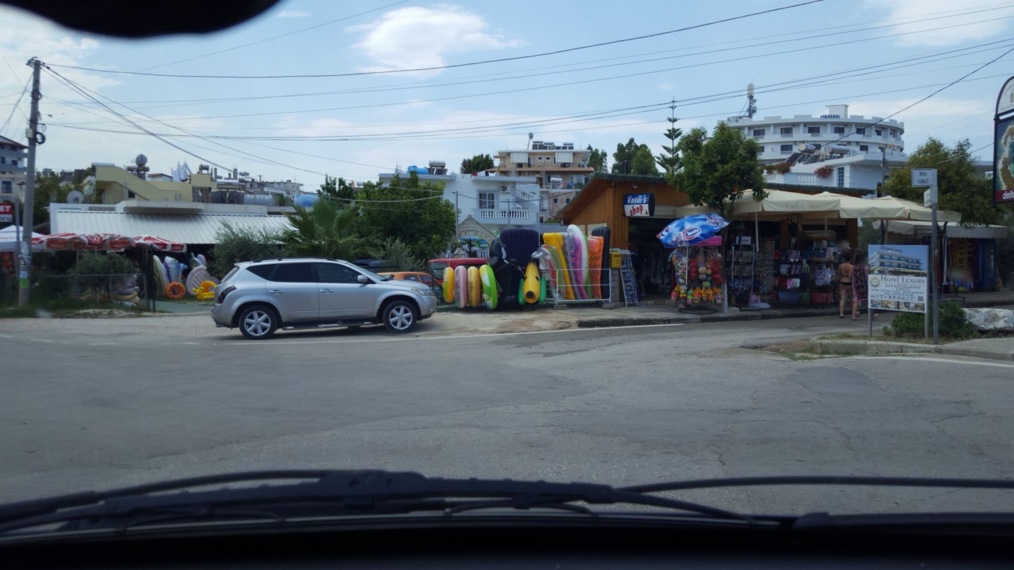 Street view near Hotel Golden, Ksamil — © denisju_osm (CC BY-SA · Mapillary)
