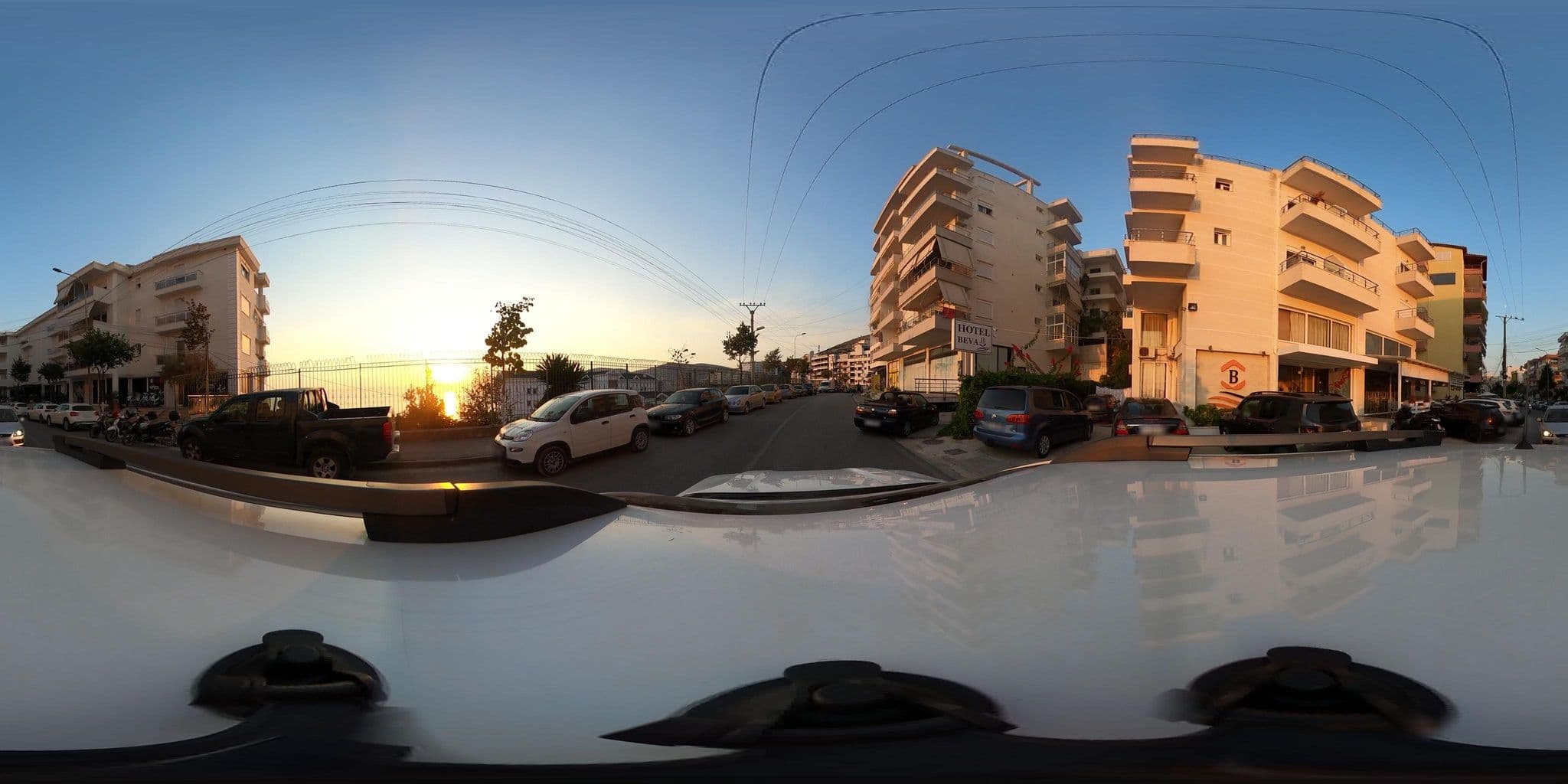 Street view near Bea Hotel, Sarandë — © tumblecow (CC BY-SA · Mapillary)