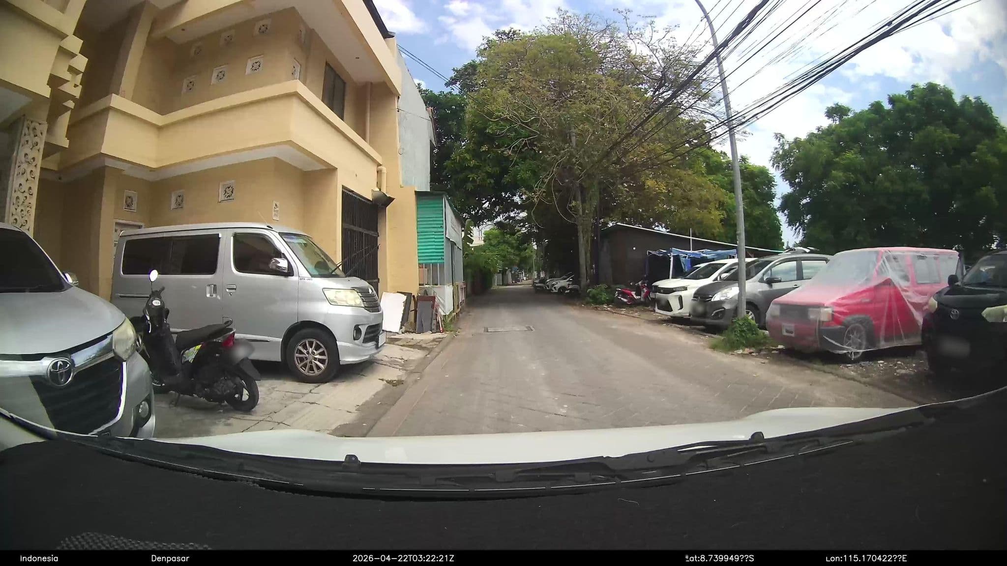 Street view near Next Tuban Bali, Kuta