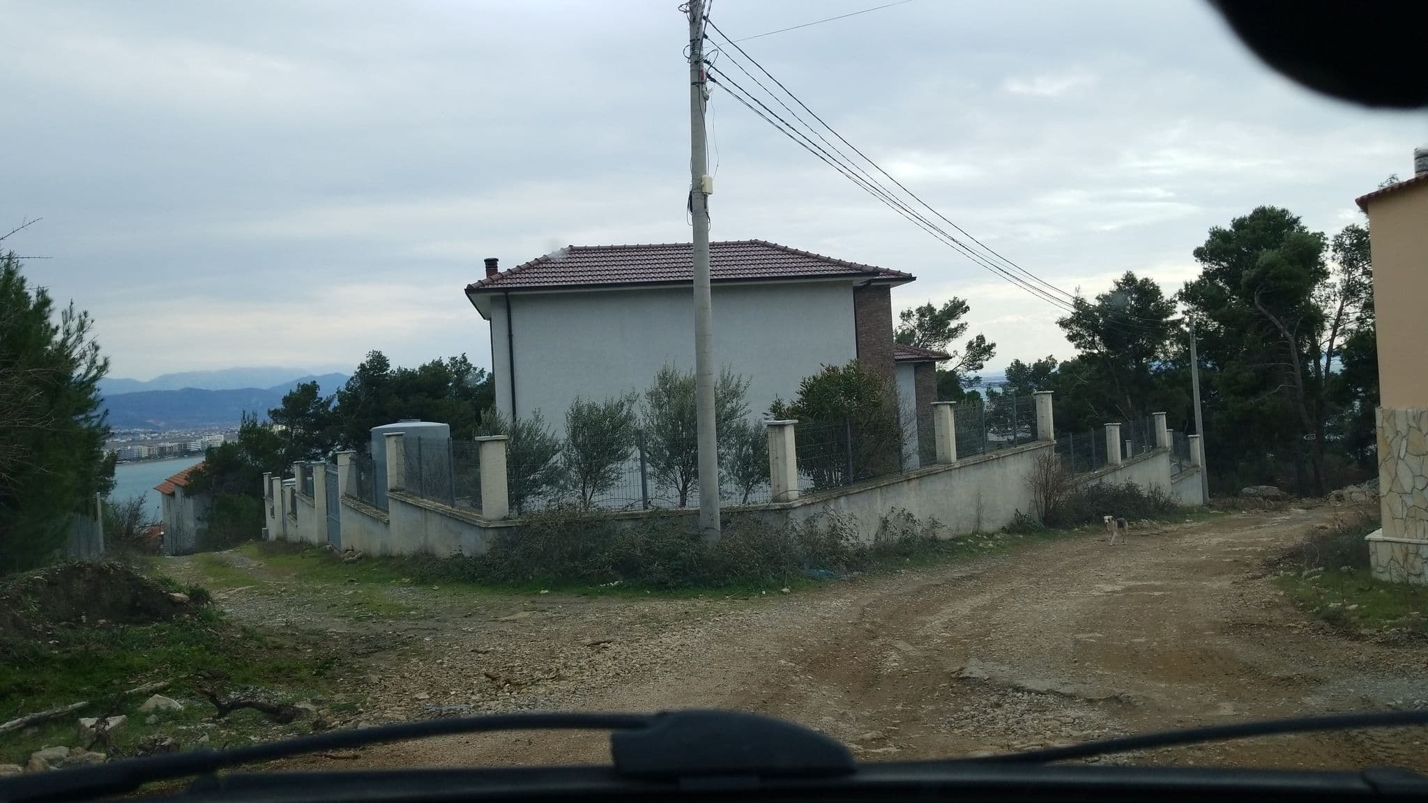 Street view near Evianamar Holiday Villa I, Shëngjin — © denisju_osm (CC BY-SA · Mapillary)