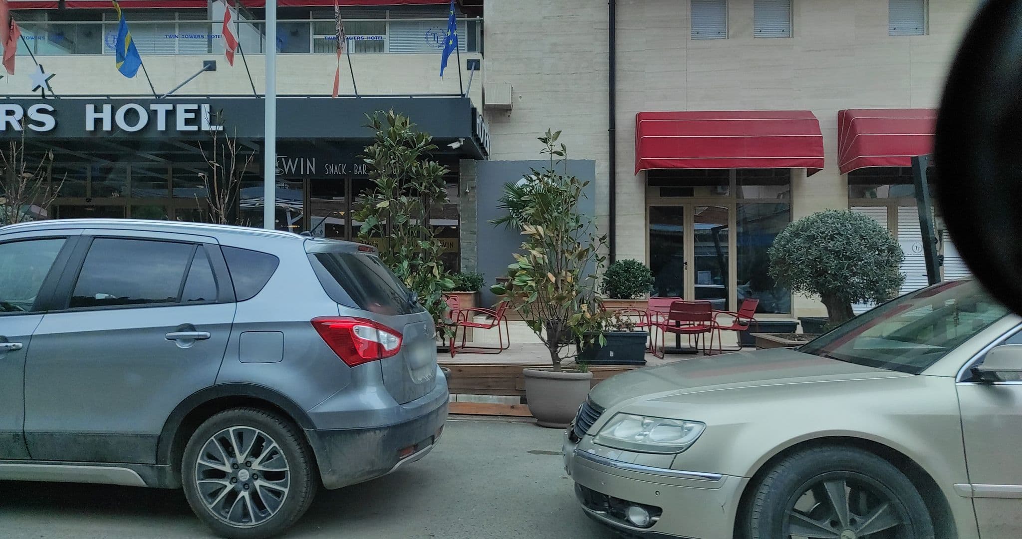 Street view near Liora Seaview Apartments, Shëngjin — © denisju_osm (CC BY-SA · Mapillary)
